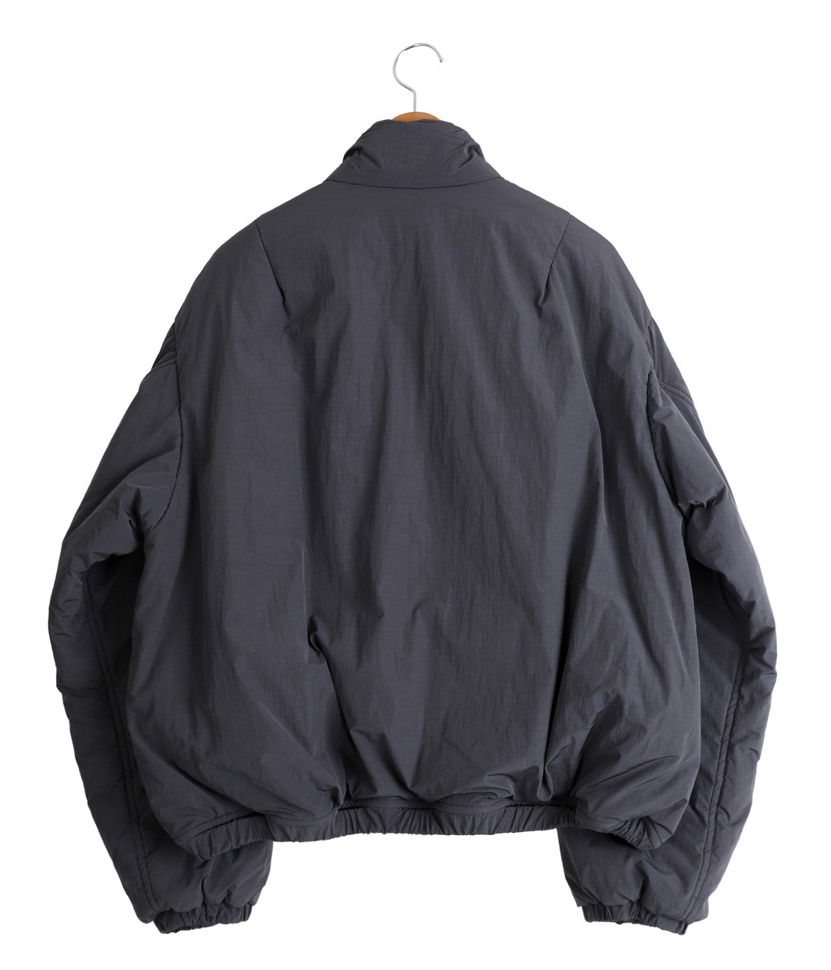 予約】【別注】Split-Fiber Taffeta Sculptural Wired Puffer Wide