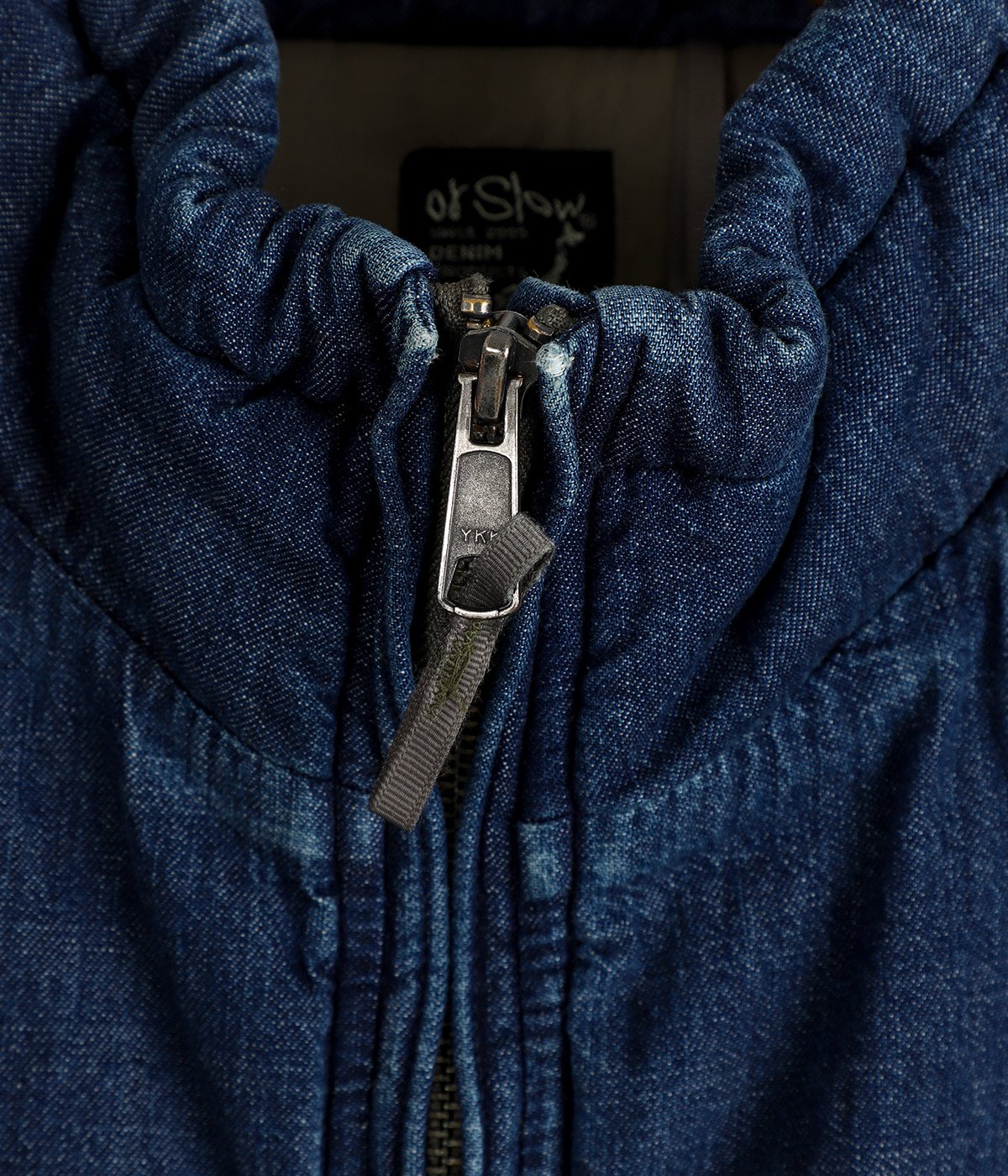 予約】【別注】DENIM PADDED JACKET | orSlow(オアスロウ) / アウター