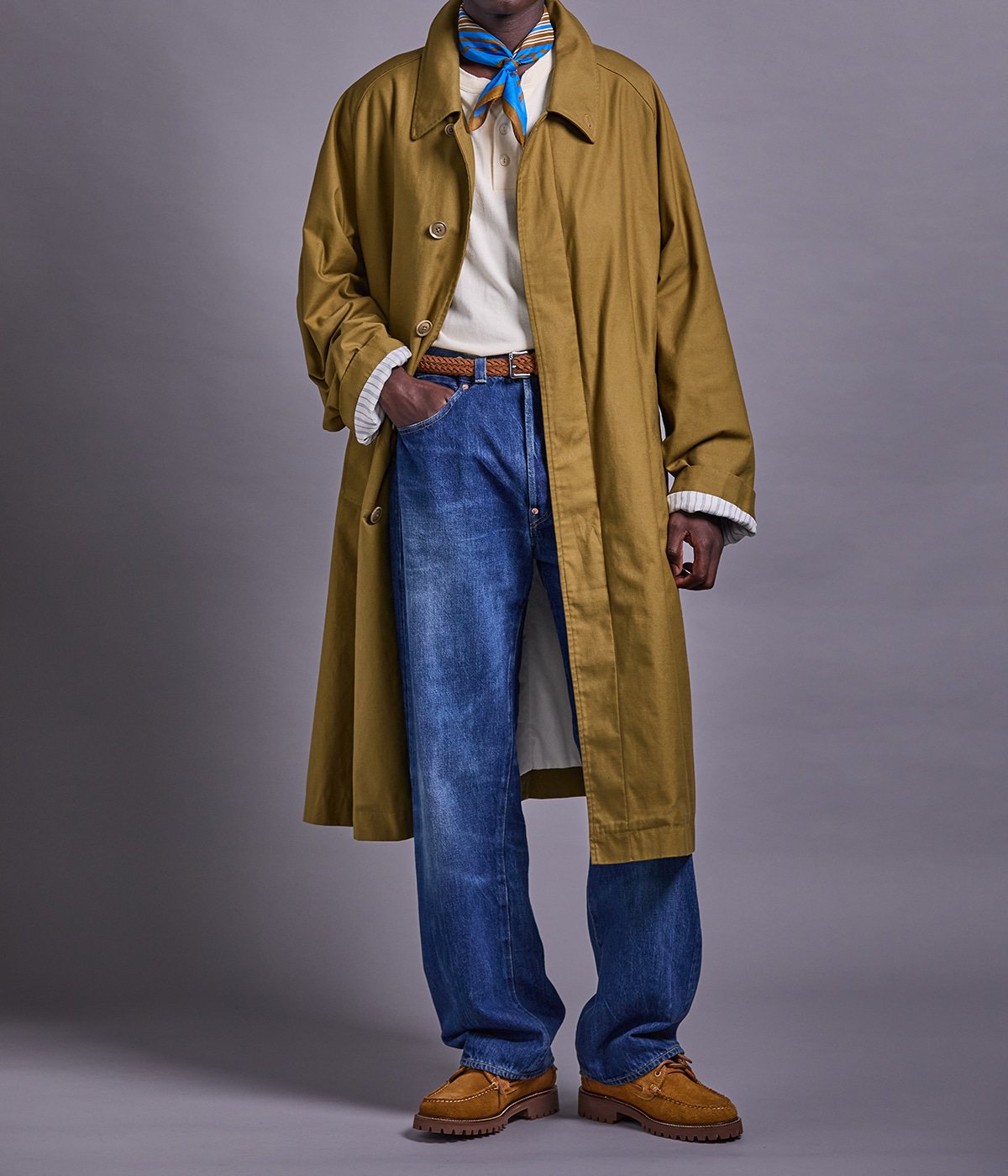 予約】【別注】Cotton CORDURA WINDSTOPPER Balmacaan Coat | nanamica