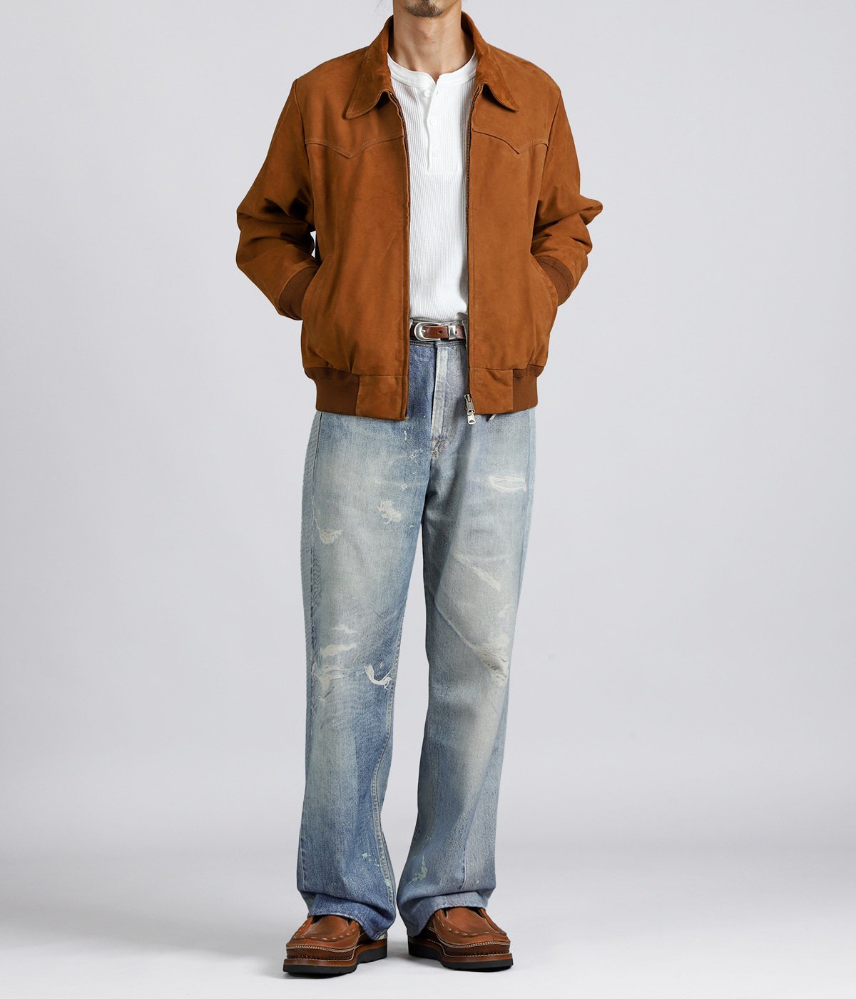 予約】【別注】SANTAFE LEATHER JKT | TOWN CRAFT(タウンクラフト
