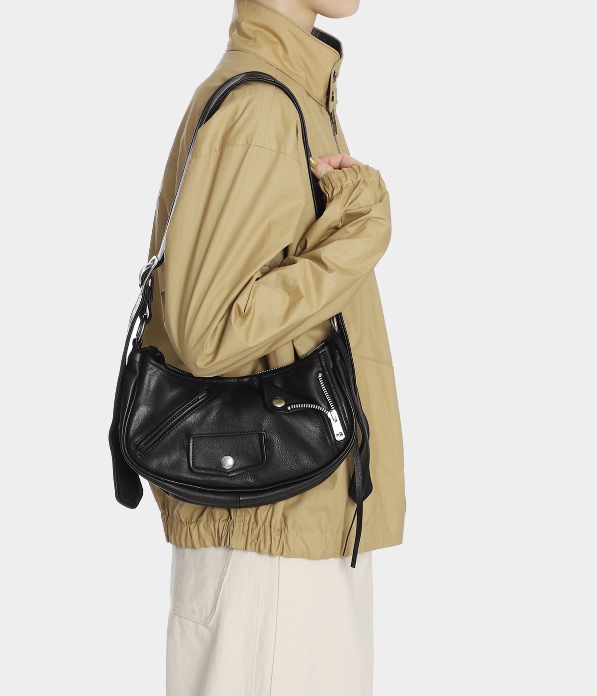 別注 riders shoulder bag | beautiful people(ビューティフルピープル