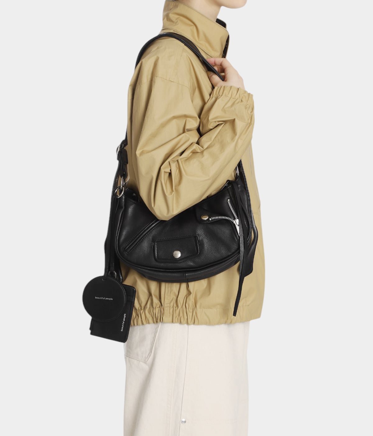 ONLY ARK】別注 riders shoulder bag | beautiful people ONLY ARK】別注 riders shoulder bag | beautiful people
