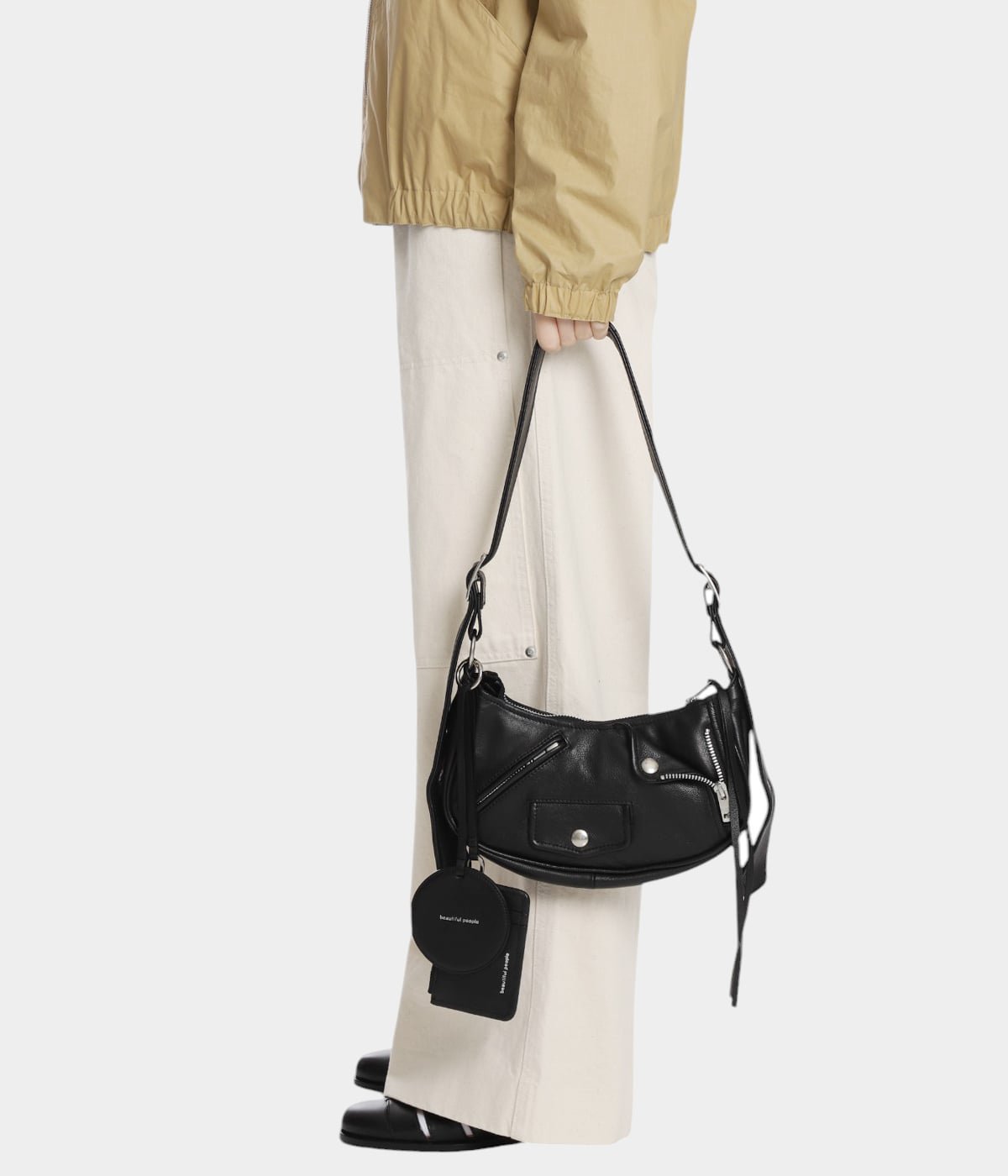 別注 riders shoulder bag | beautiful people(ビューティフルピープル