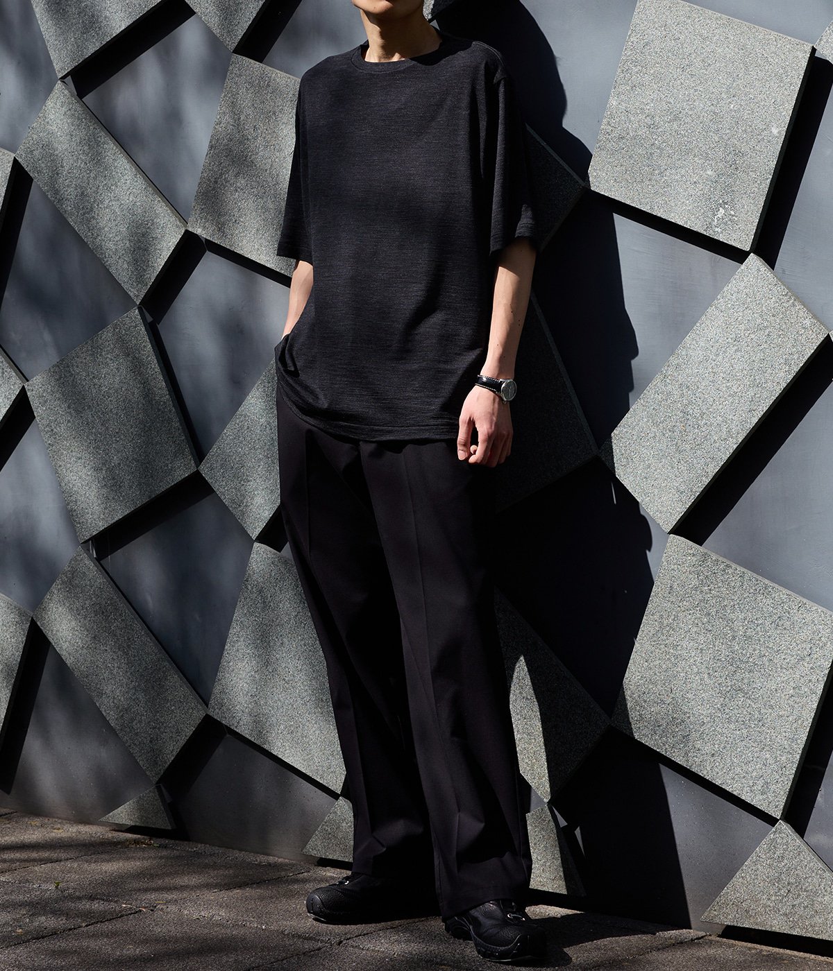 ONLY ARK】別注 SUMMER WOOL T-SHIRT | BATONER(バトナー ONLY ARK】別注 SUMMER WOOL T-SHIRT | BATONER(バトナー