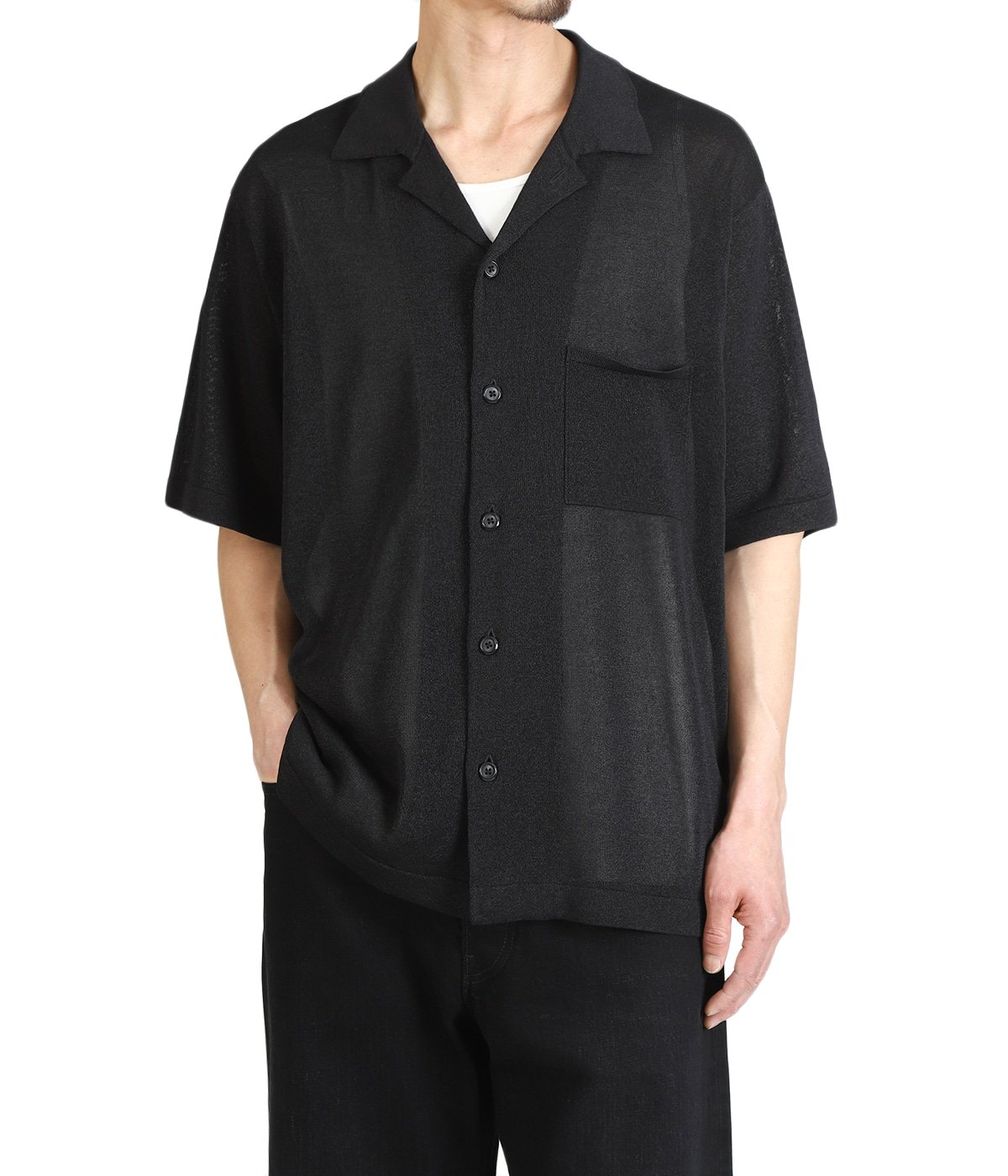 model(175cm / 60kg)B85 W75 H92 着用サイズ：1