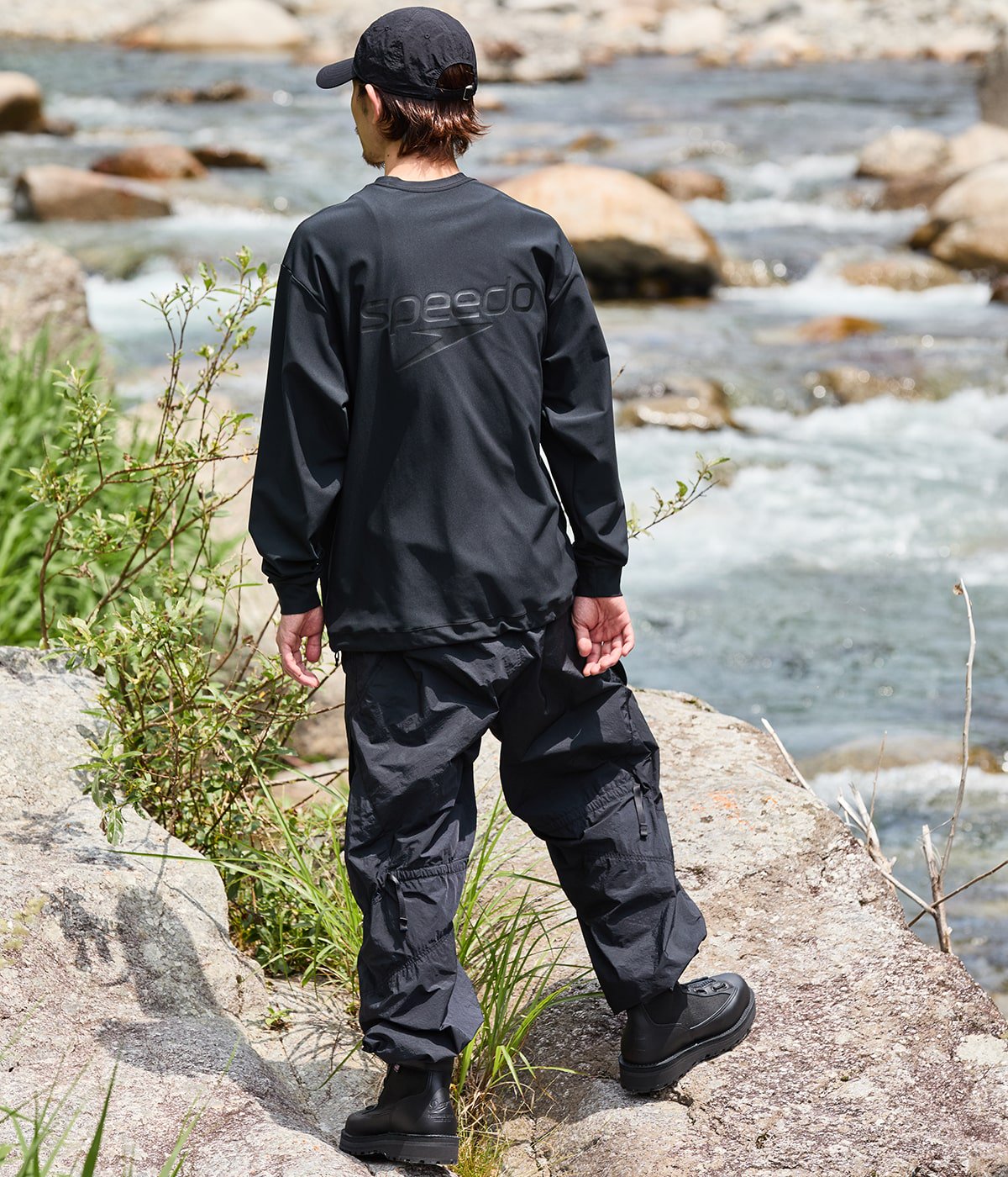 model（173cm） 着用サイズ：L