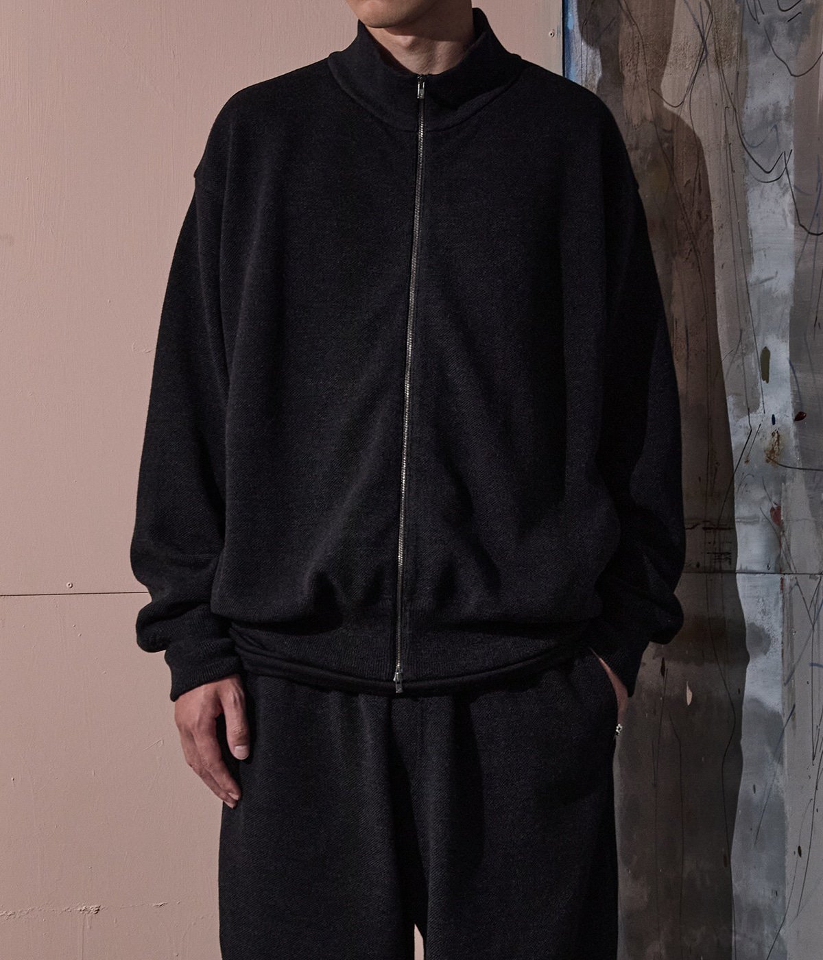 Mesh Panel Track Jacket | BOTT(ボット) / アウター ブルゾン