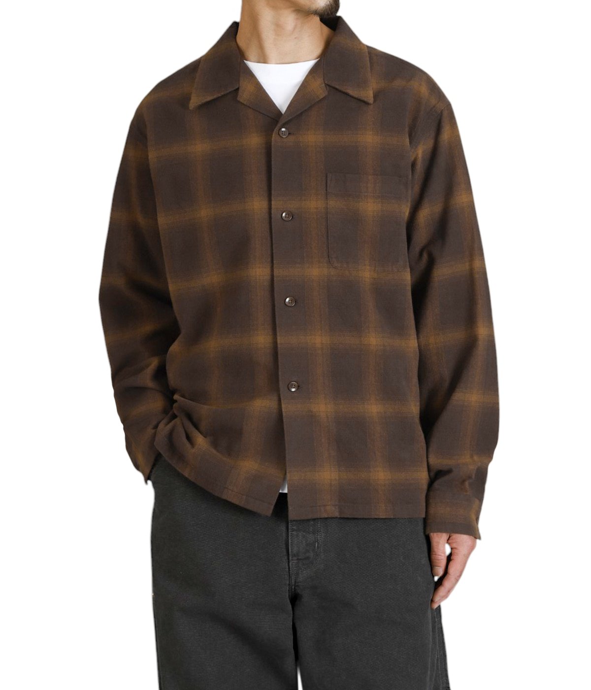 別注 Cotton Shaggy Open Collar Shirt | PENDLETON(ペン