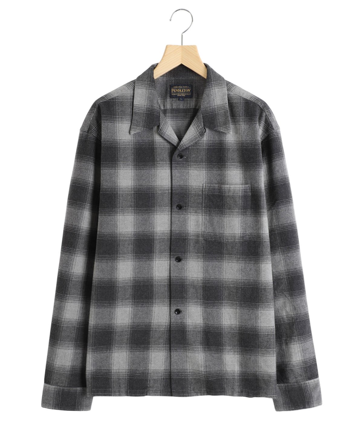 PENDLETON/別注Big Size OP Collar Gather SH Bill Wall Leather（ビルウォールレザー）【別注】PENDLETON