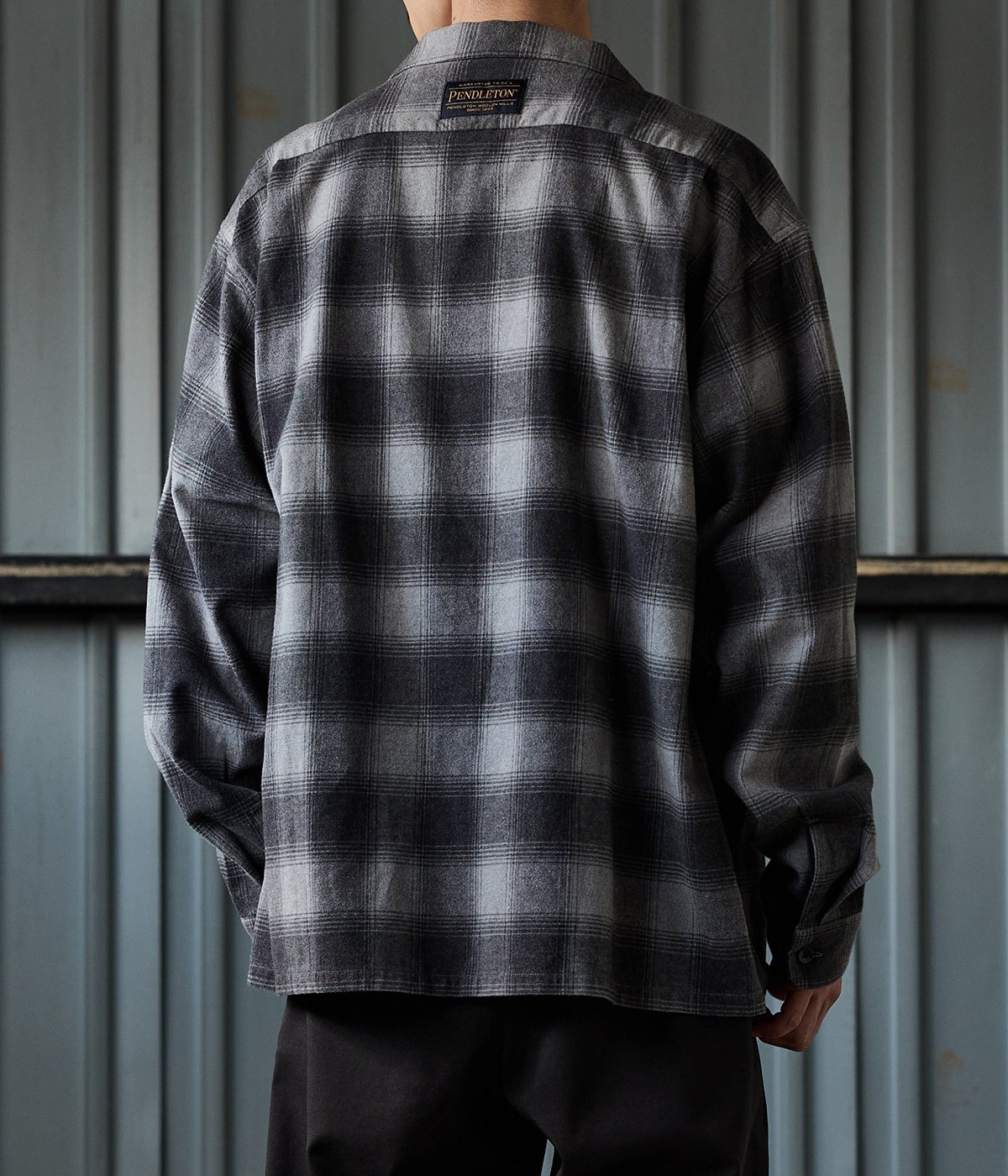 別注 Cotton Shaggy Open Collar Shirt | PENDLETON(ペン