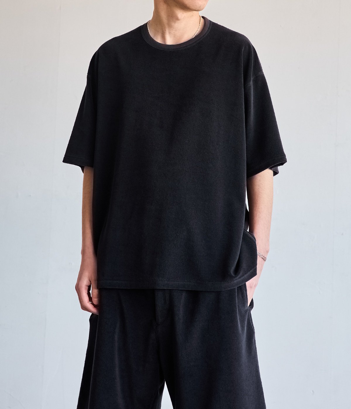 別注 VELVET PILE REVERSIBLE T-SHIRT | BATONER(バトナー) / トップス