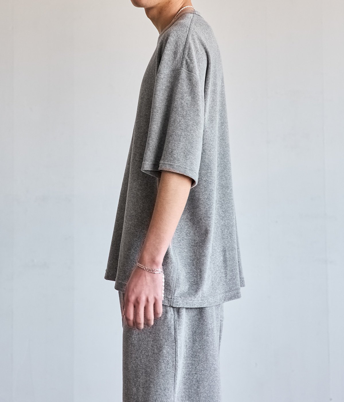別注 VELVET PILE REVERSIBLE T-SHIRT | BATONER(バトナー) / トップス 