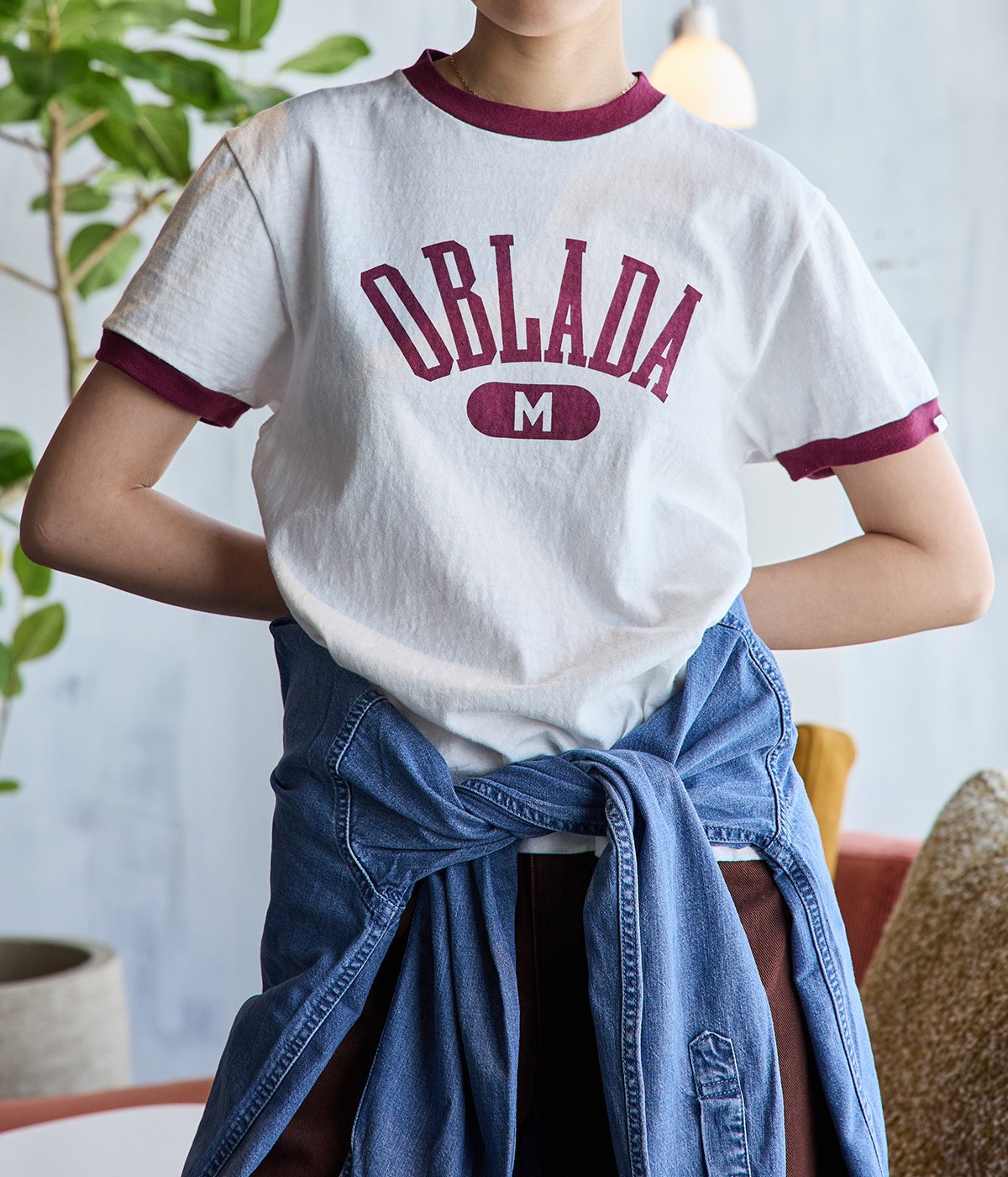 レディース】別注 RINGER TEE | Oblada(オブラダ) / トップス