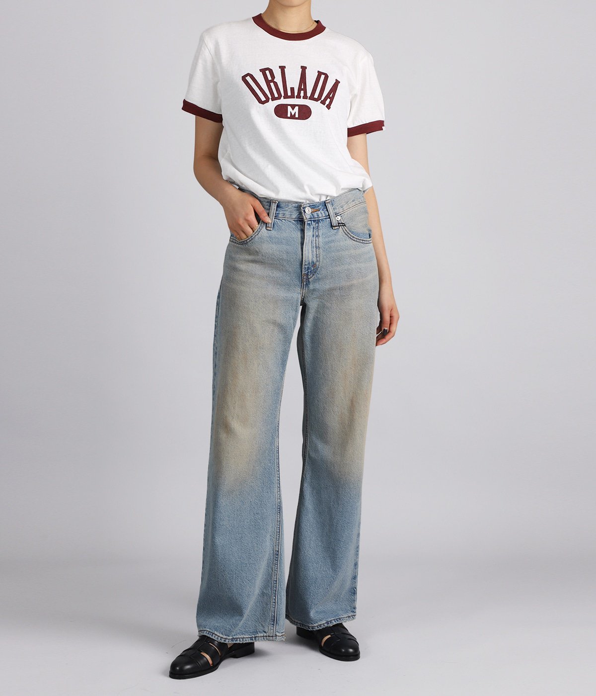 レディース】【別注】RINGER TEE | Oblada(オブラダ) / トップス