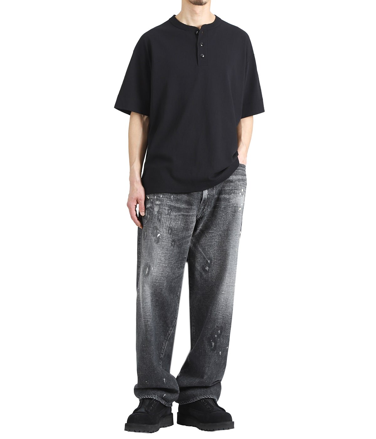 別注 WIDE HENLEY SHORT SLEEVE | Healthknit(ヘルスニット