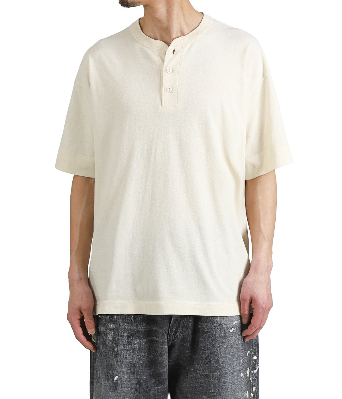 別注 WIDE HENLEY SHORT SLEEVE | Healthknit(ヘルスニット 