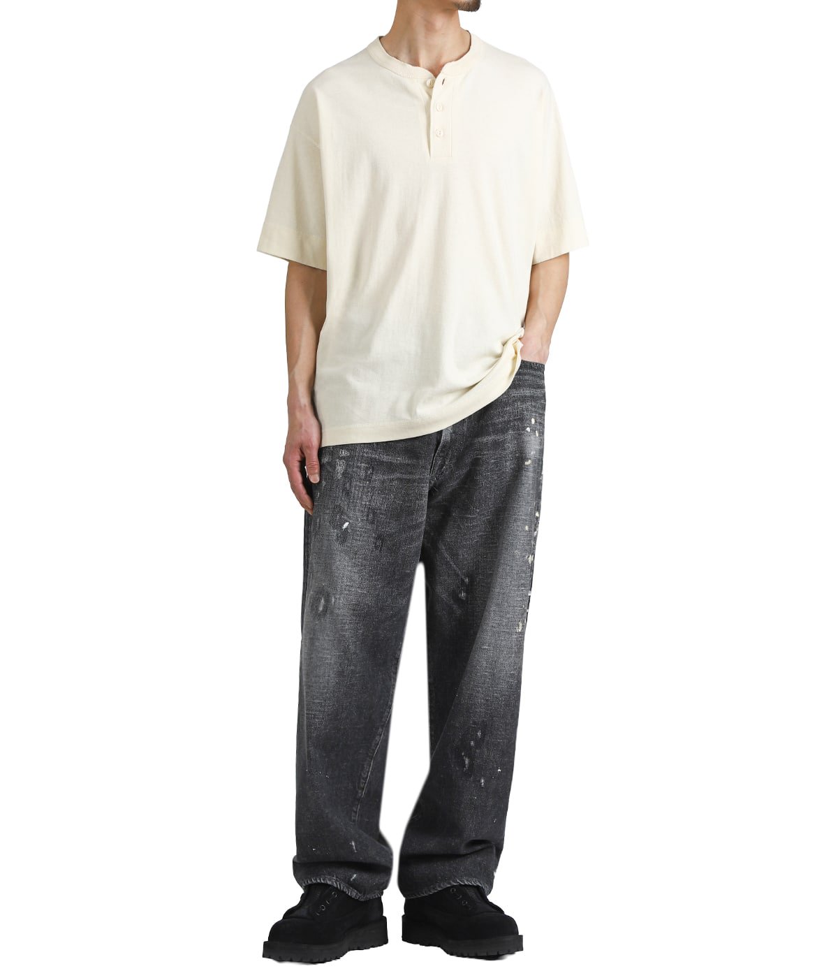 別注】WIDE HENLEY SHORT SLEEVE | Healthknit(ヘルスニット