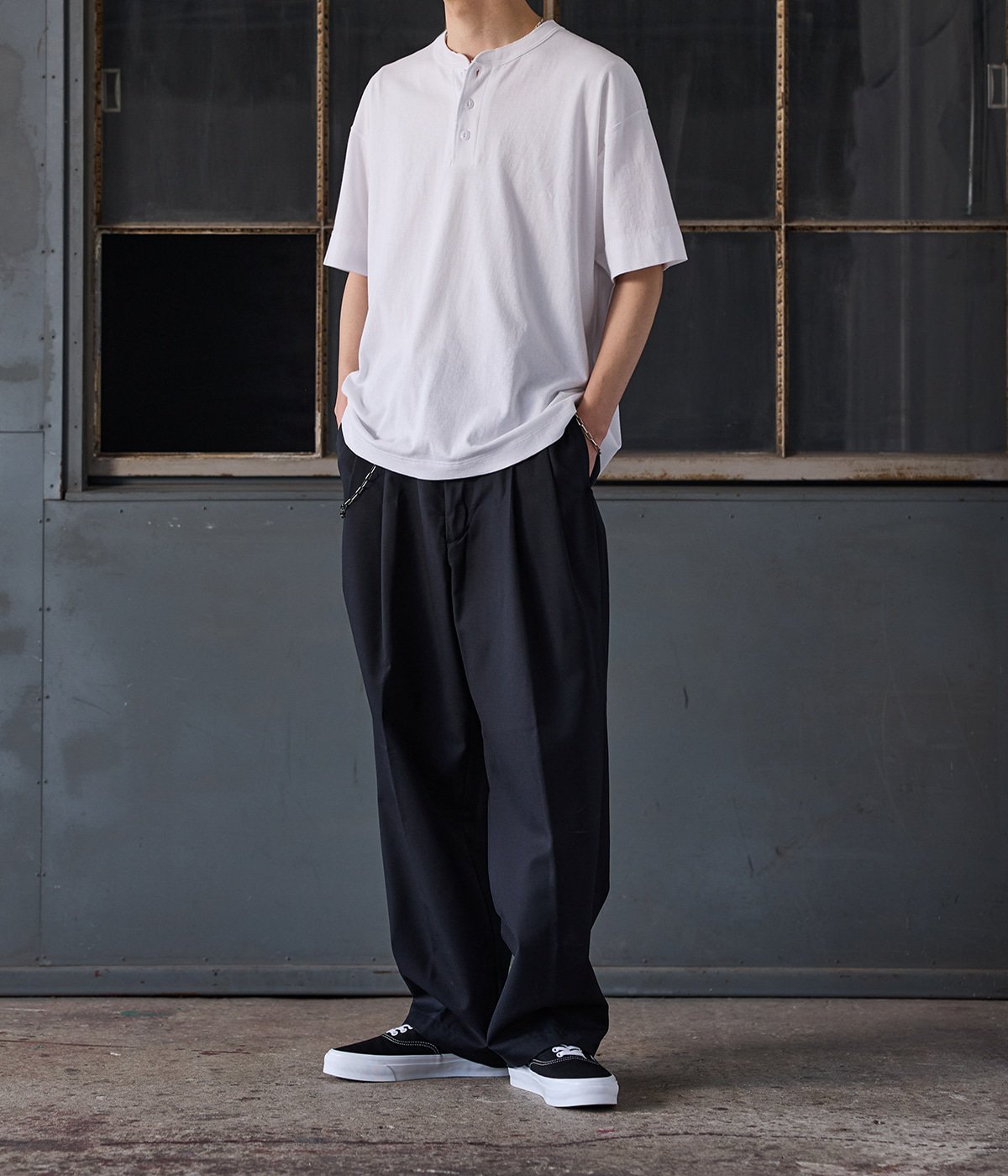 別注 WIDE HENLEY SHORT SLEEVE | Healthknit(ヘルスニット 