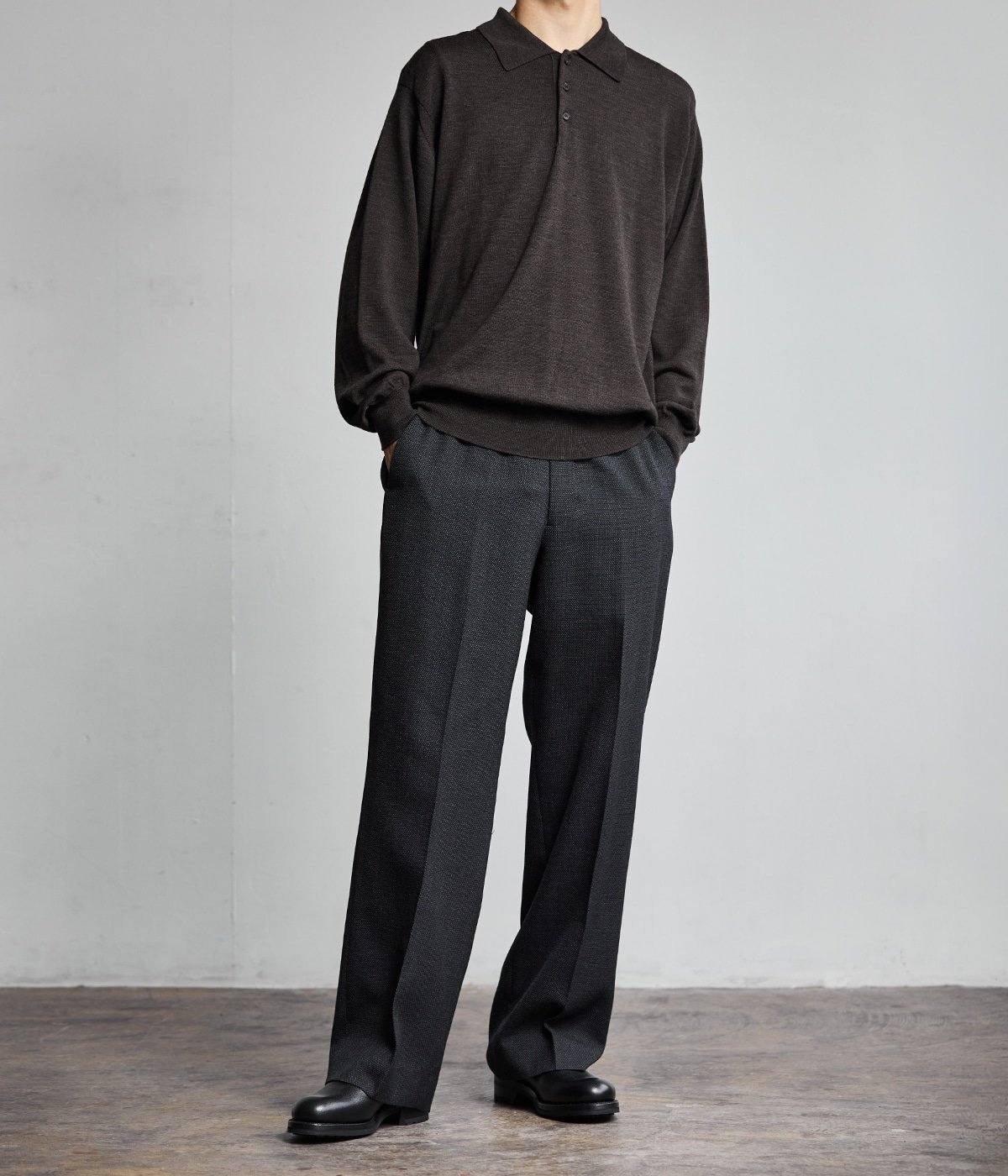 model（177cm） 着用サイズ：2