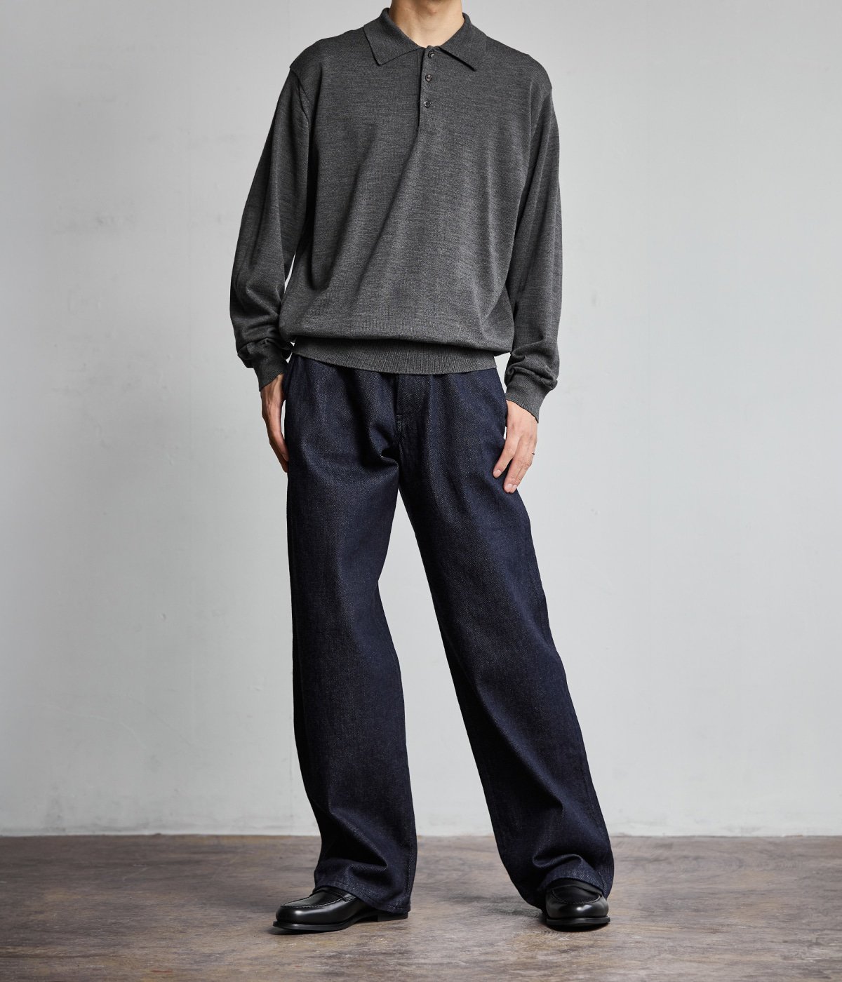 model（177cm） 着用サイズ：2