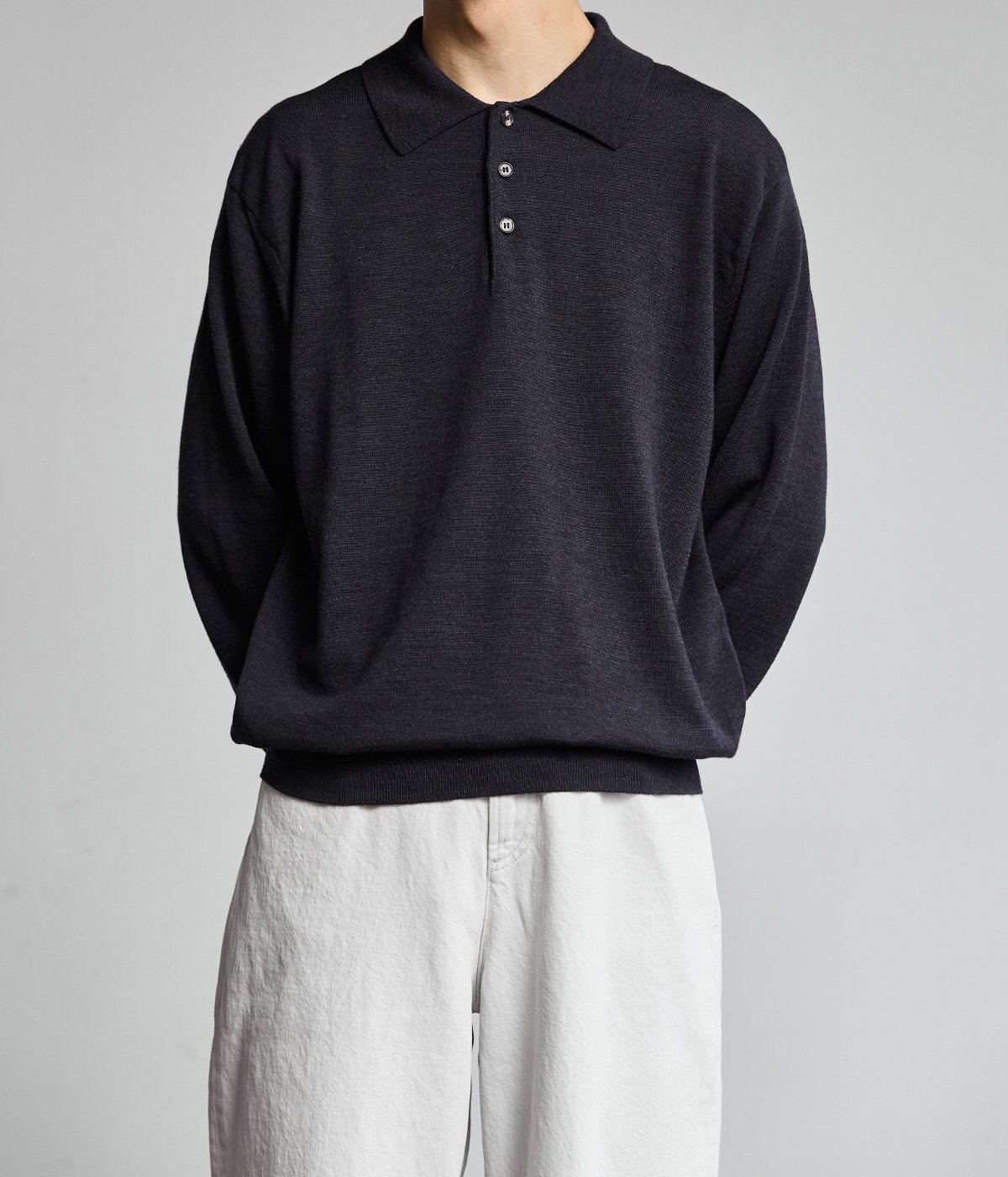 別注】BABY WOOL POLO | BATONER(バトナー) / トップス ポロシャツ