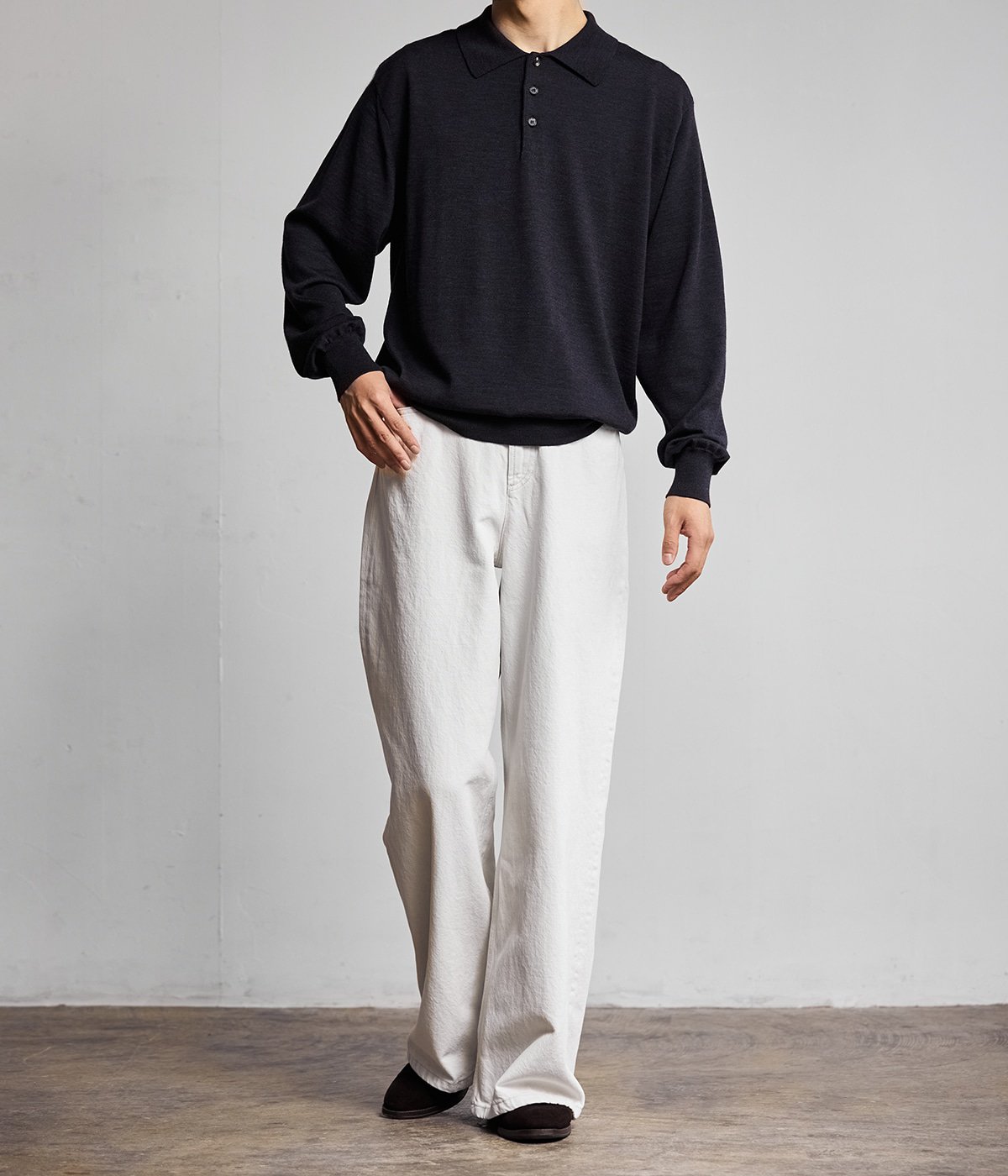 model（177cm） 着用サイズ：2