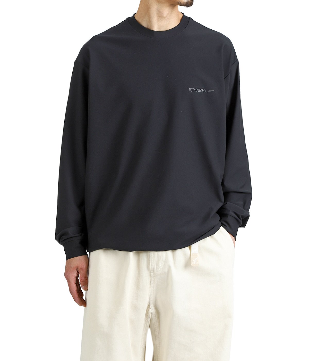 model(175cm / 60kg)B85 W75 H92 着用サイズ：O(XL)