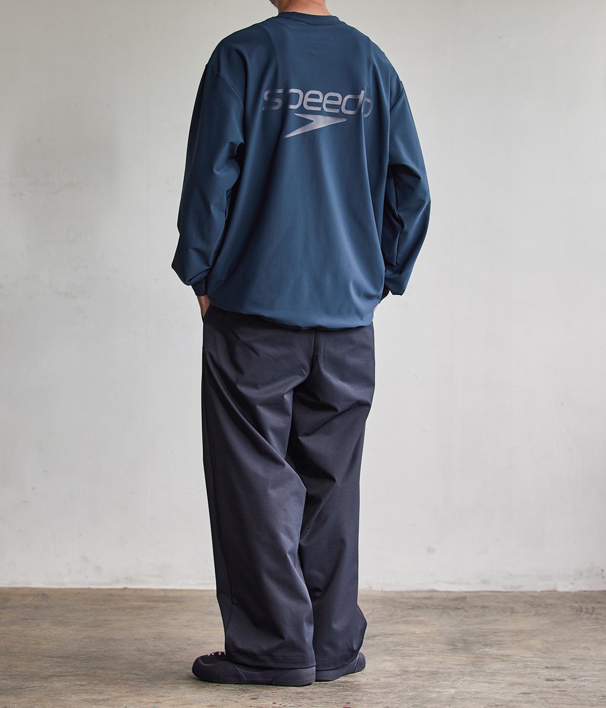 着用：model（177cm） 着用サイズ：O(XL)