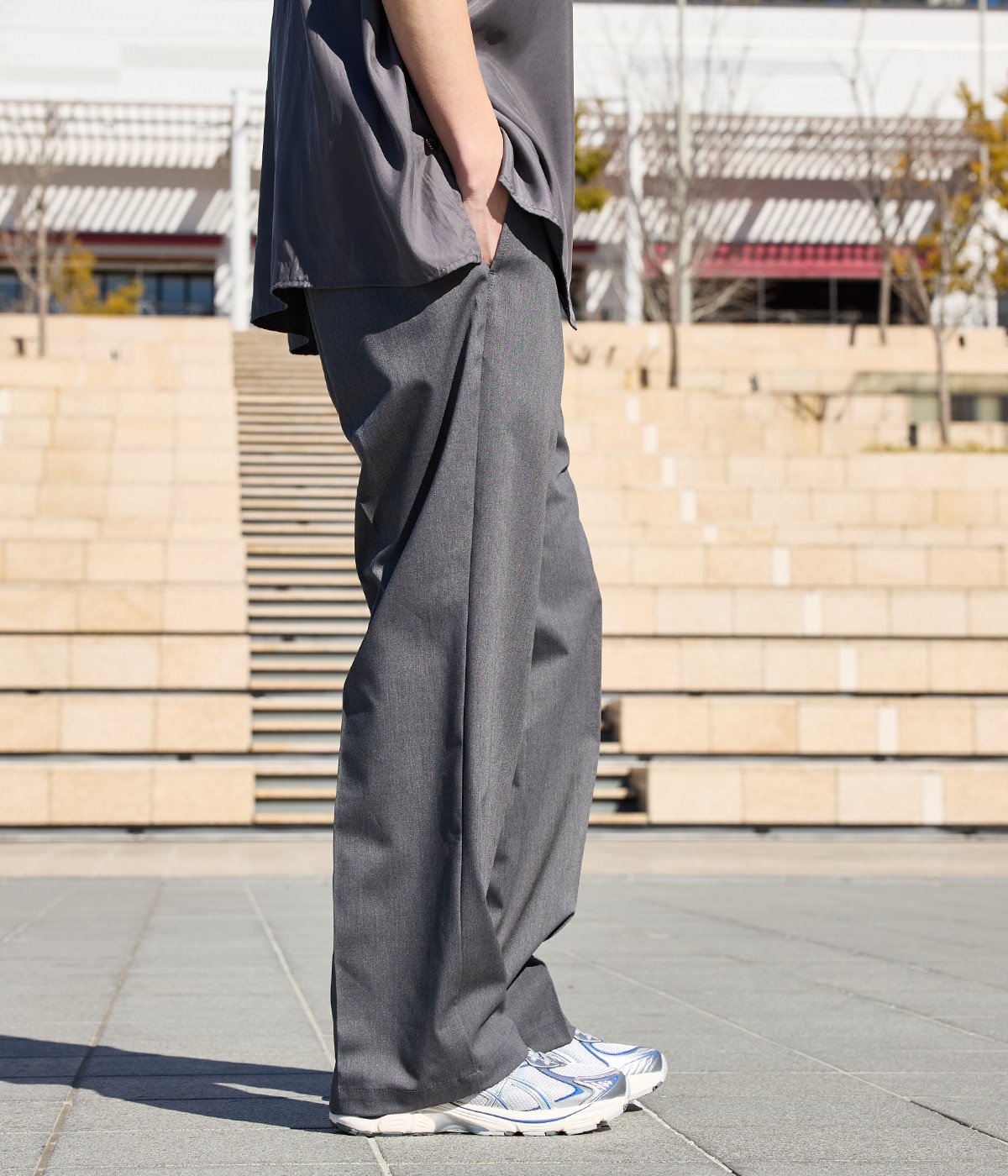 model（179cm） 着用サイズ：L