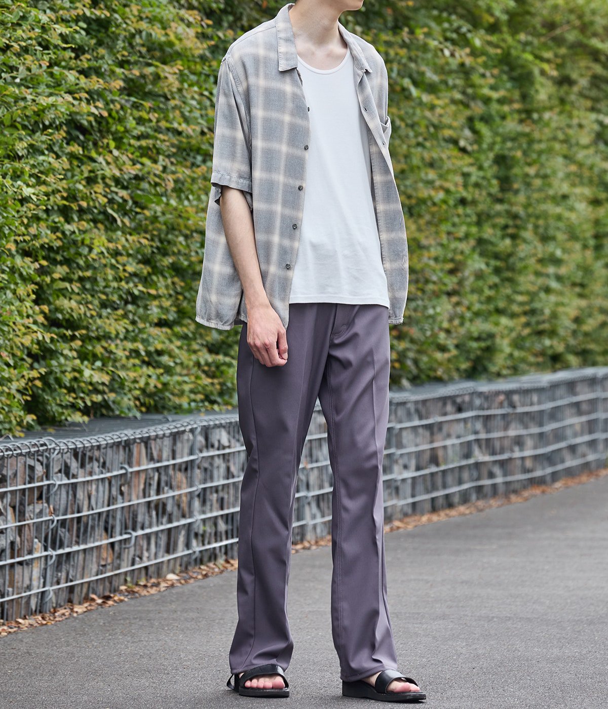 model（183cm） 着用サイズ：M