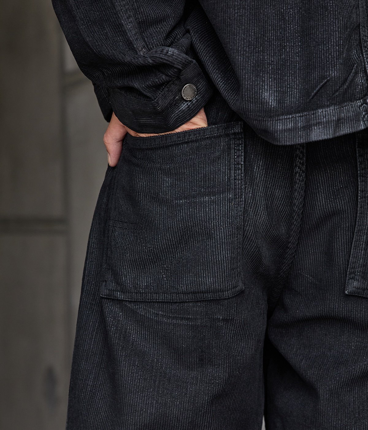 別注 WAXED BAGGY CORD PANTS | NO MAINTENANCE(ノーメンテナンス