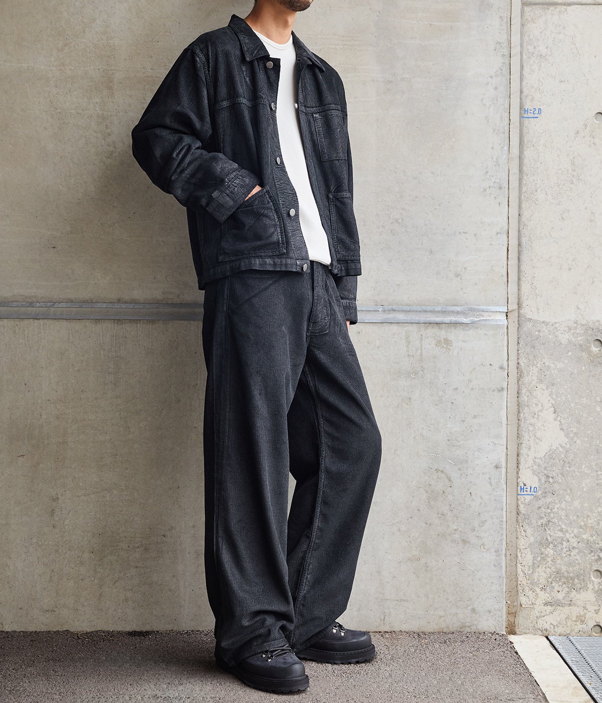 別注 WAXED BAGGY CORD PANTS | NO MAINTENANCE(ノーメンテナンス