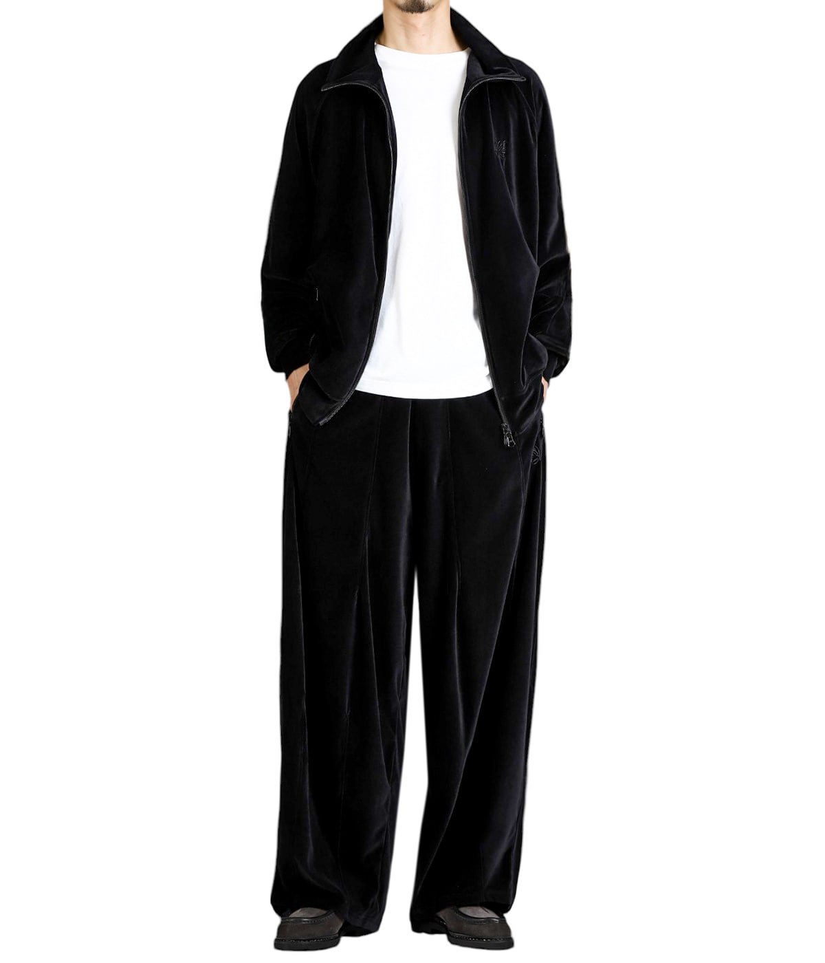 予約】別注 H. D. Track Pant - C/Pe Velour | NEEDLES