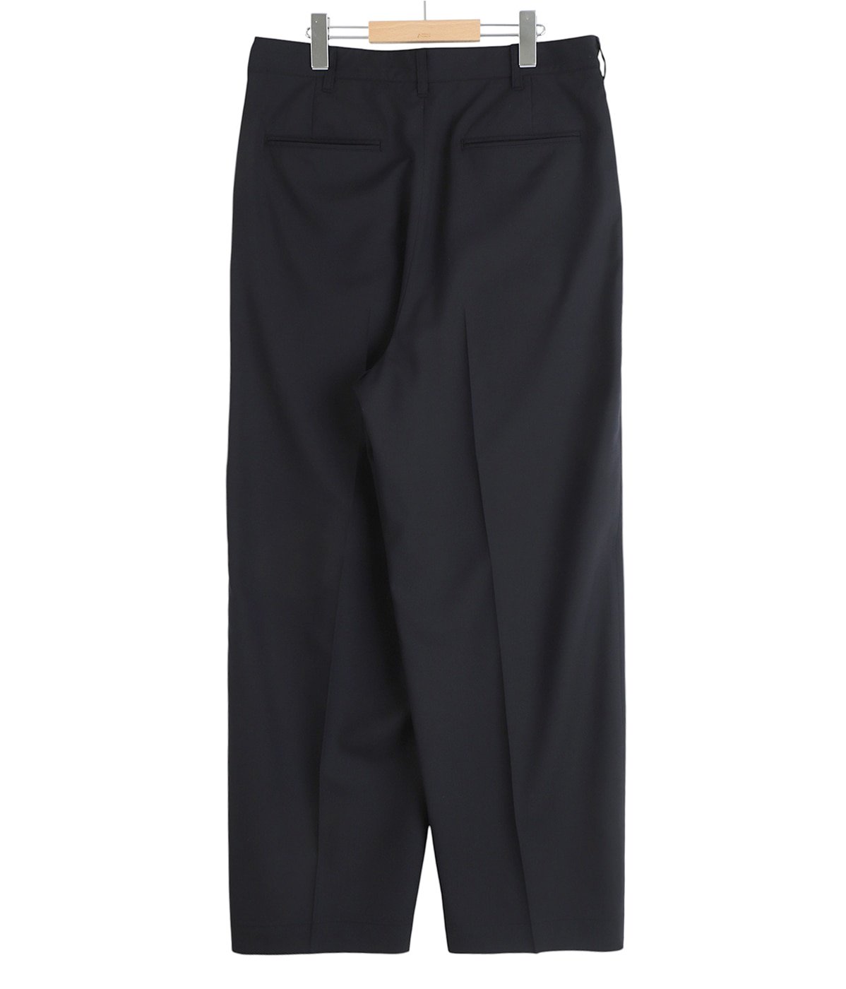 別注 SUPER 160 SOLID WOOL 1TUCK PANTS | BATONER(バトナー) / パンツ 別注 SUPER 160 SOLID WOOL 1TUCK PANTS | BATONER(バトナー) / パンツ