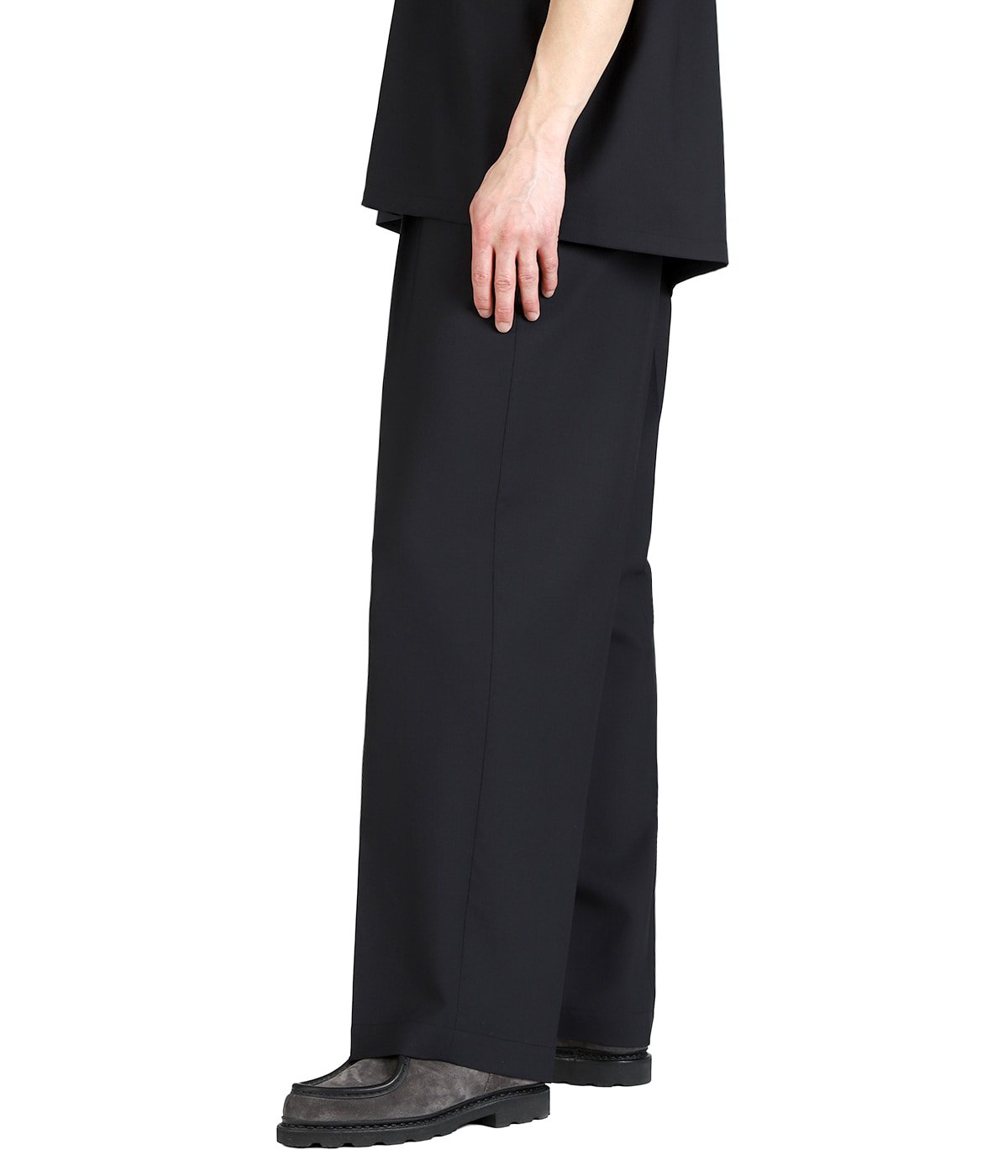 別注 SUPER 160 SOLID WOOL 1TUCK PANTS | BATONER(バトナー) / パンツ