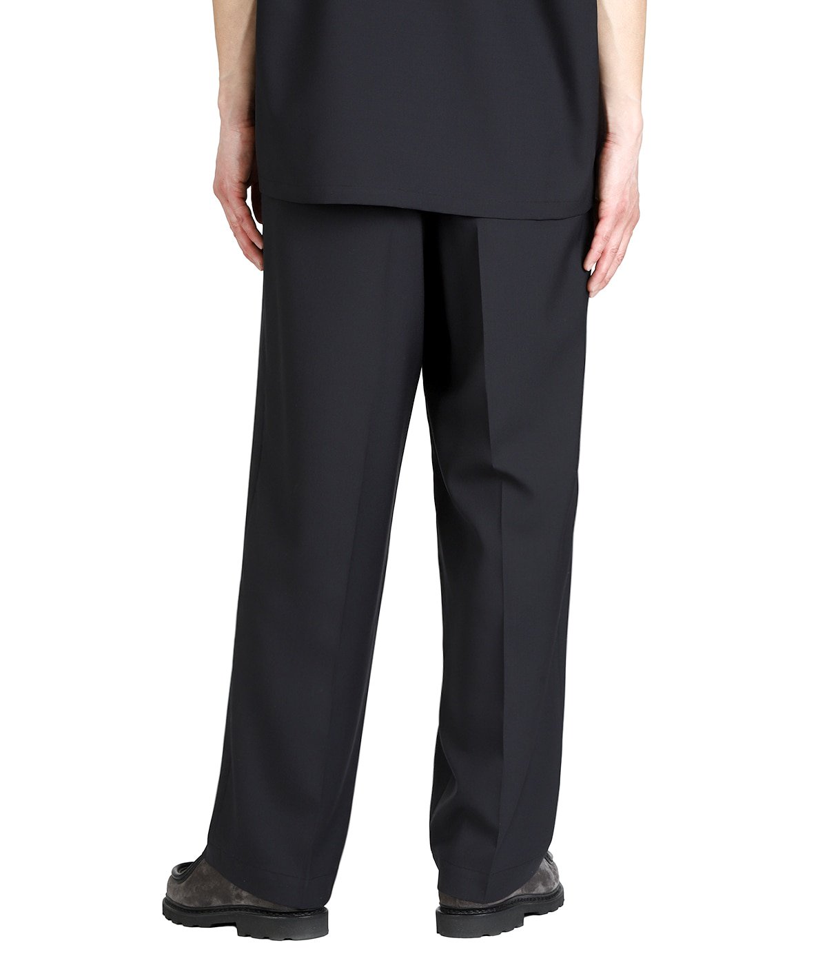 別注 SUPER 160 SOLID WOOL 1TUCK PANTS | BATONER(バトナー) / パンツ