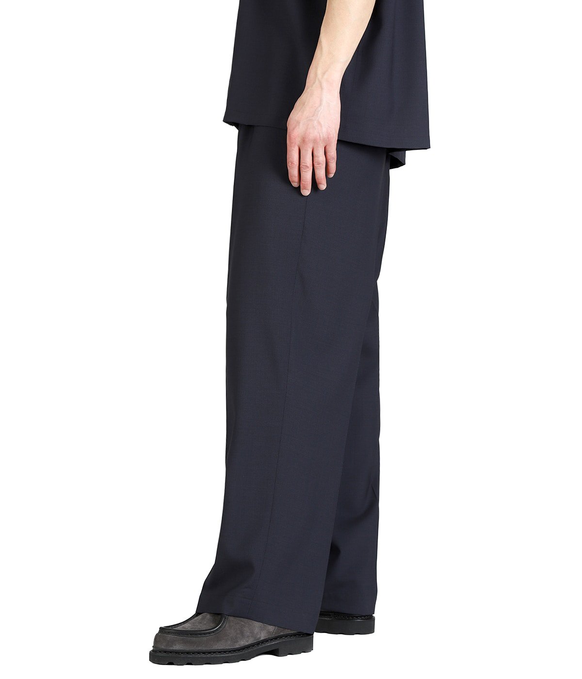 別注 SUPER 160 SOLID WOOL 1TUCK PANTS | BATONER(バトナー) / パンツ