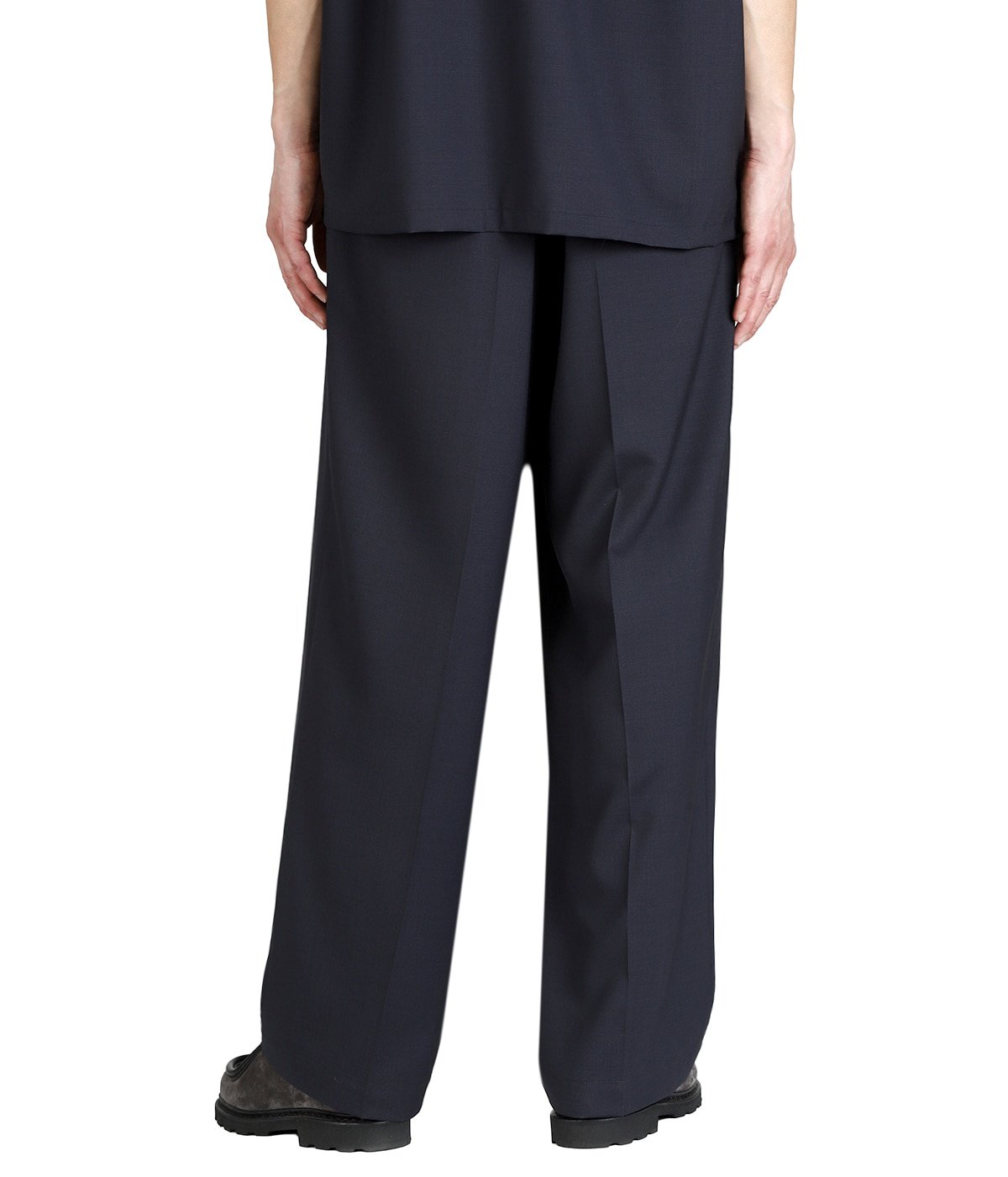 別注 SUPER 160 SOLID WOOL 1TUCK PANTS | BATONER(バトナー) / パンツ