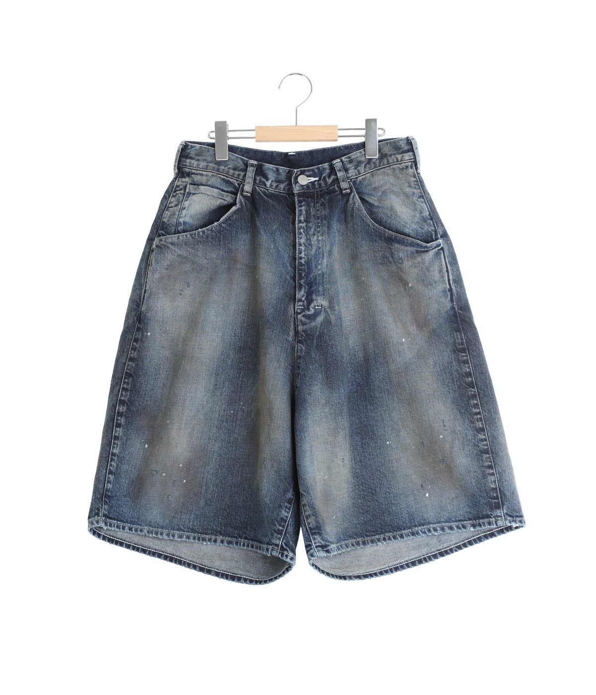 別注 AGING DENIM SHORTS | ANCELLM(アンセルム) / パンツ デニム