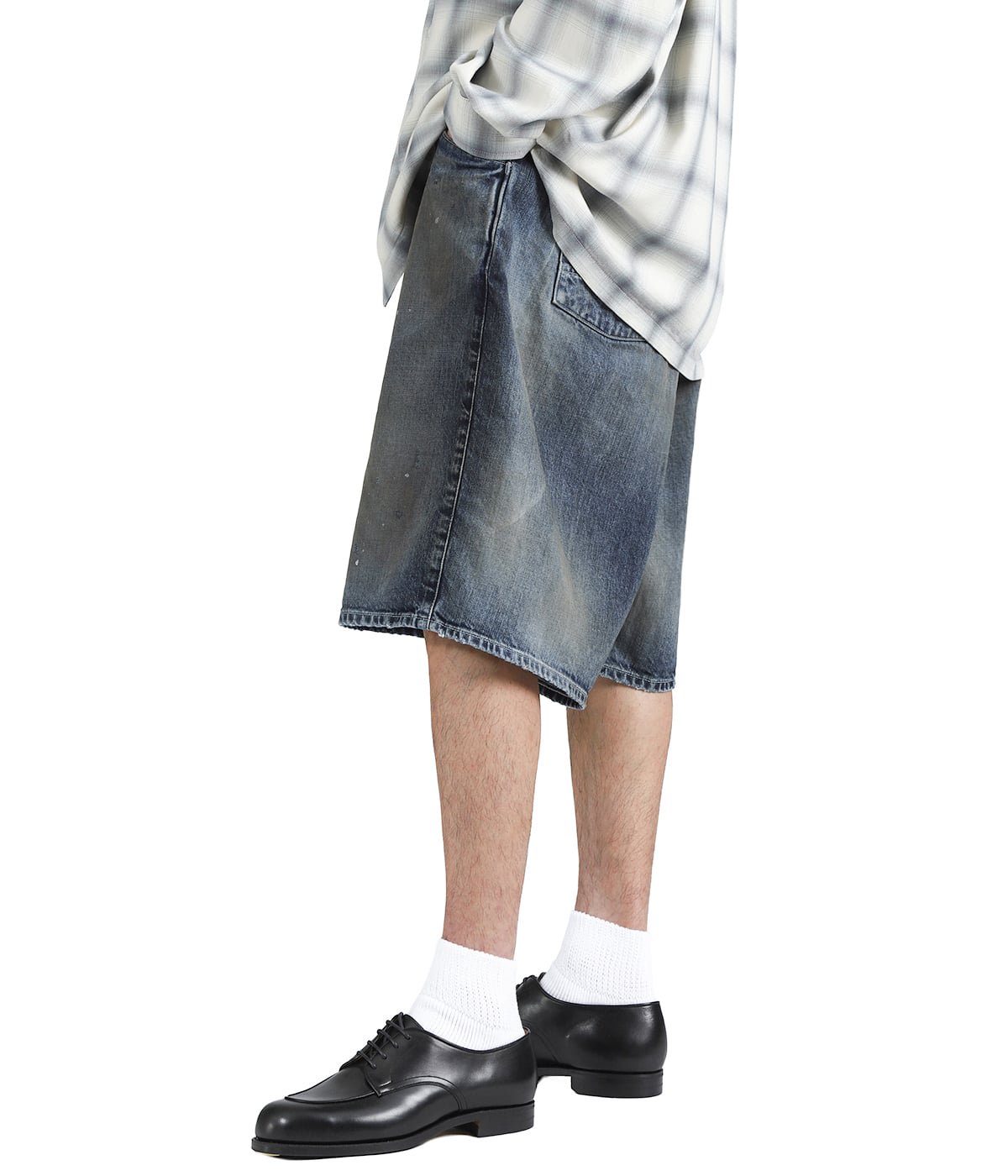 別注 AGING DENIM SHORTS | ANCELLM(アンセルム) / パンツ デニム