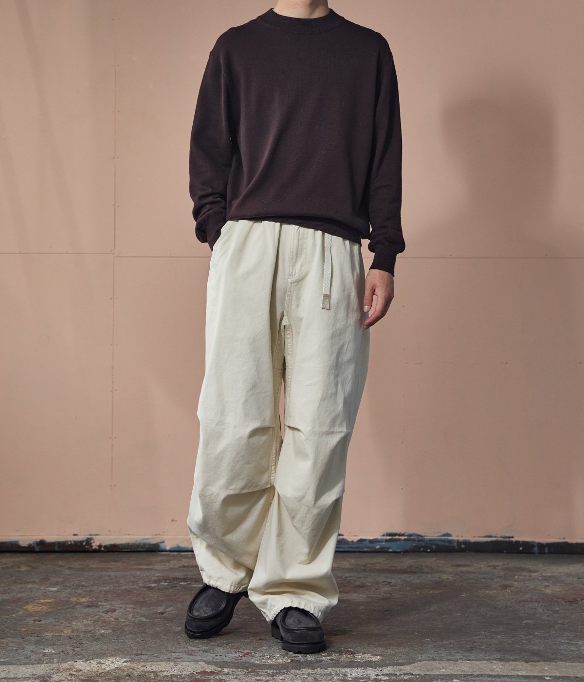 model（177cm） 着用サイズ：M