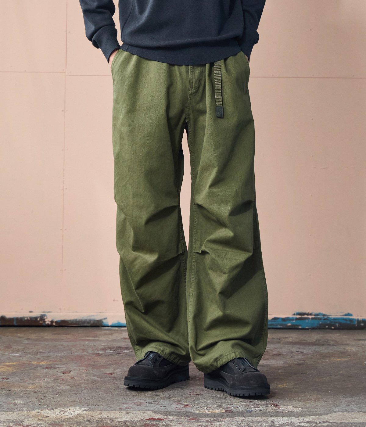 予約】別注 KNEE-TUCK PANTS | GRAMICCI(グラミチ) / パンツ ボトムス