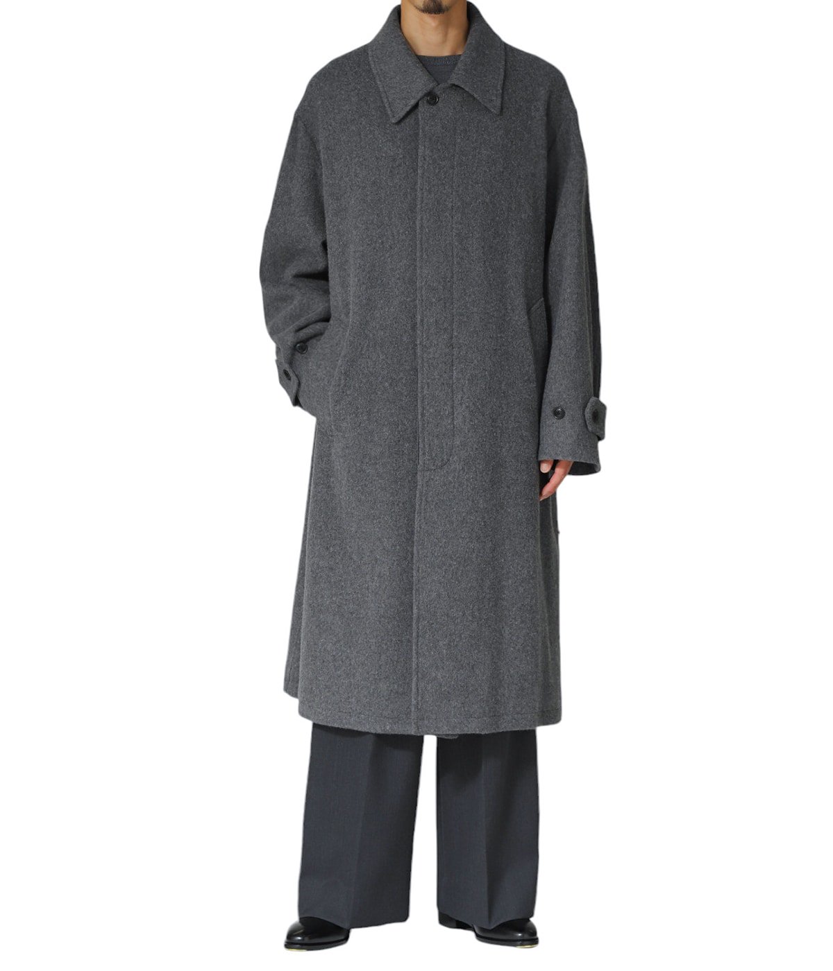 別注 NAPPING MELTON - BALMACAAN COAT | URU(ウル) / アウター コート