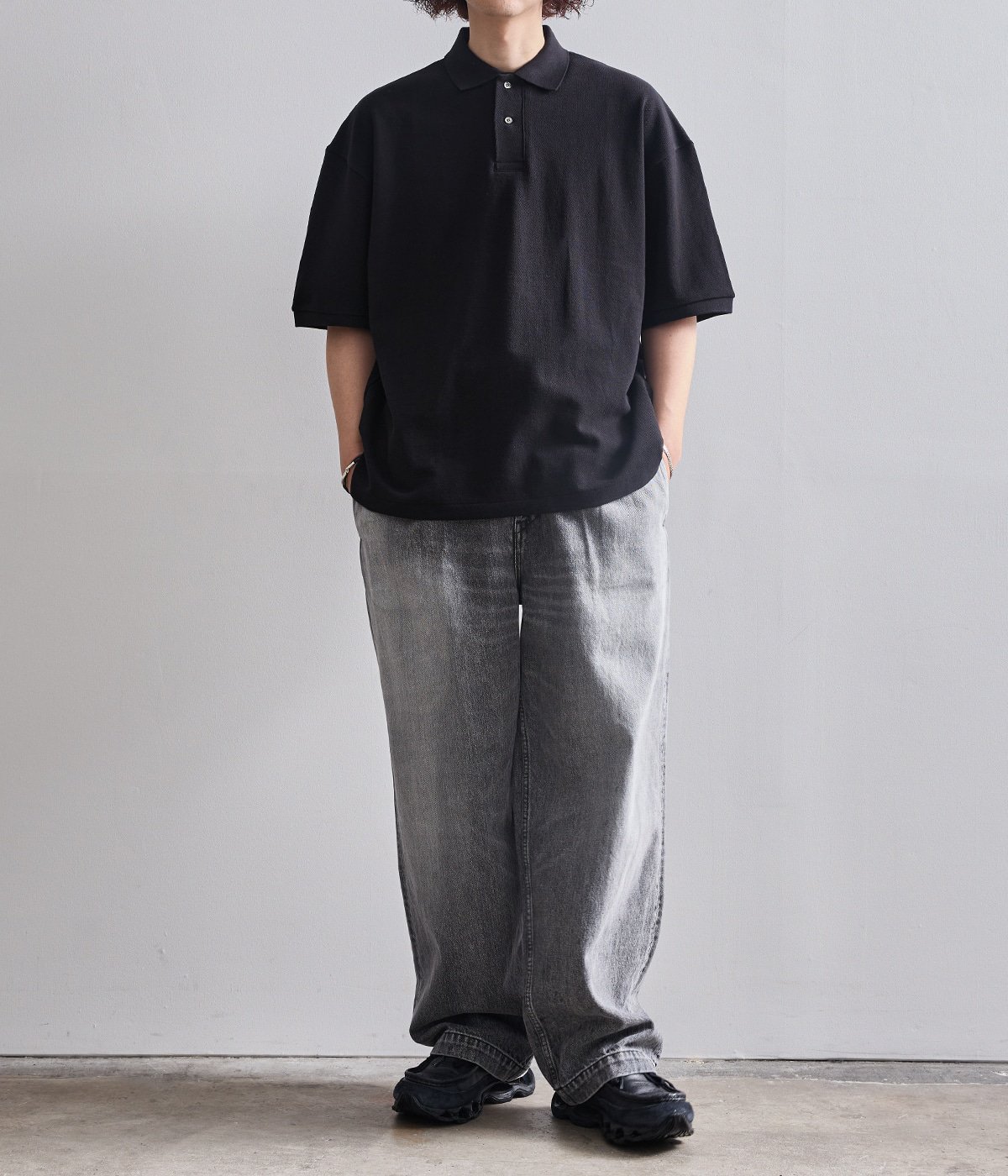 ONLY ARK】別注 Cotton Pique Jersey Polo | Graphpaper(グラフ