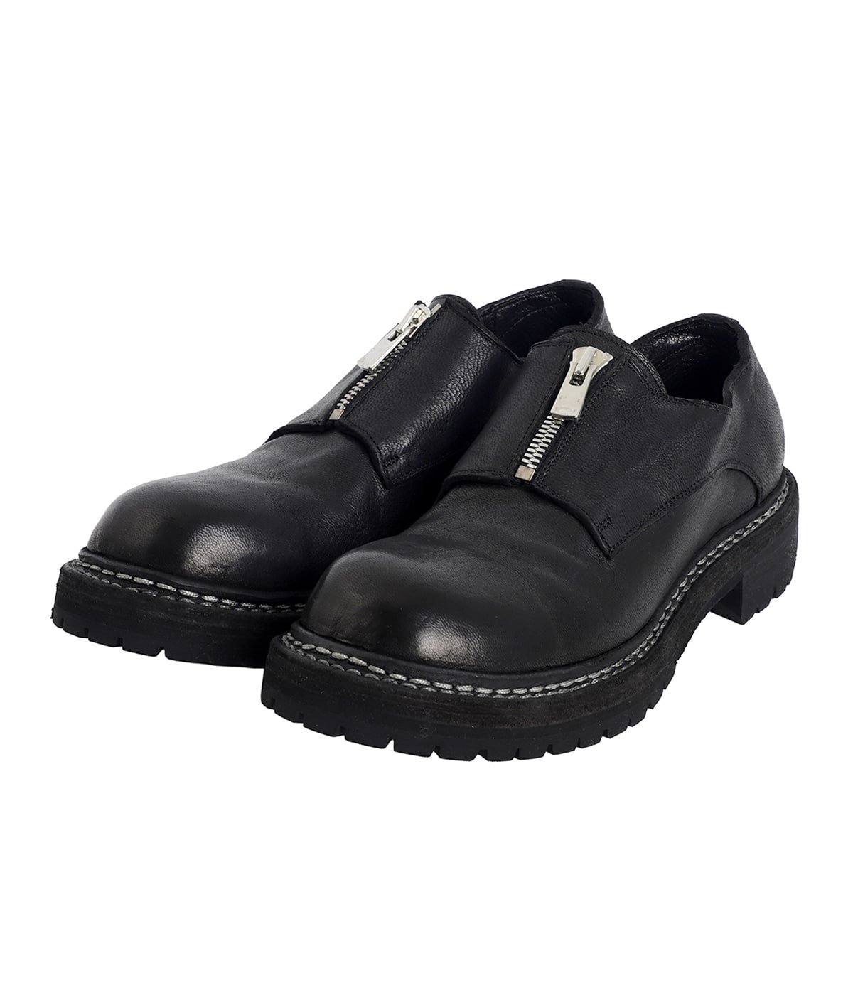 別注 FRONT ZIP DERBY | GUIDI(グイディ) / シューズ レザーシューズ