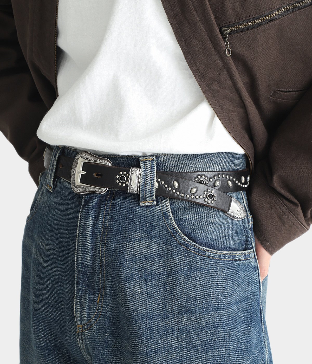 HTC ベルト 別注品 TIGHT / （TIGHT別注） HTC BELT (BLACK)