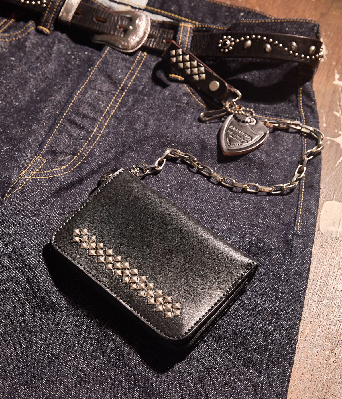 HTC FJ 別注 財布 ウォレット 美品 別注 HTC TYPE-2 PYRAMID Wallet for ARKnets | HTC(エイチティーシー