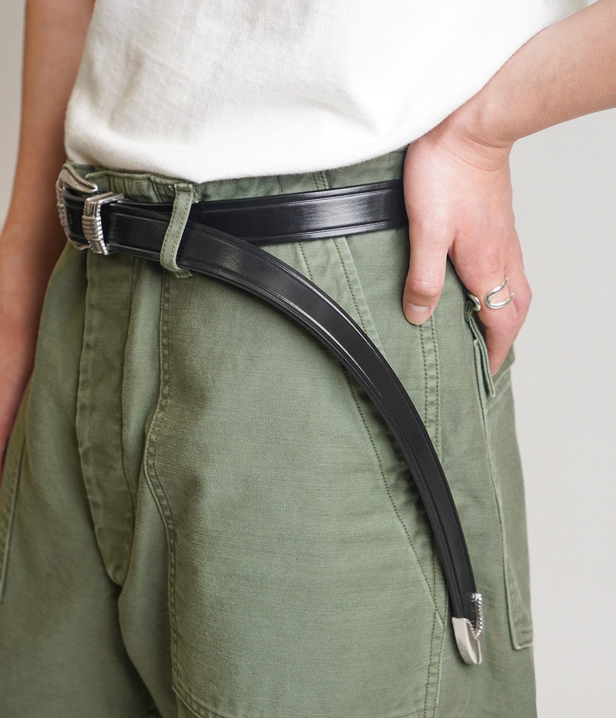 別注 Long 3piese silver buckle | TORY LEATHER(トリーレザー
