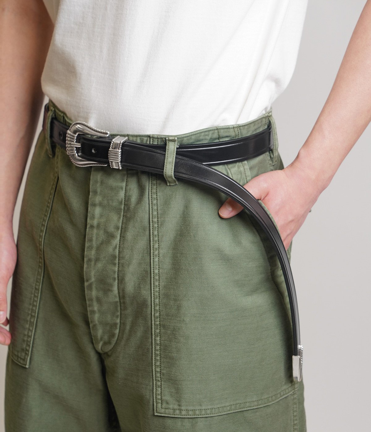別注 Long 3piese silver buckle | TORY LEATHER(トリーレザー