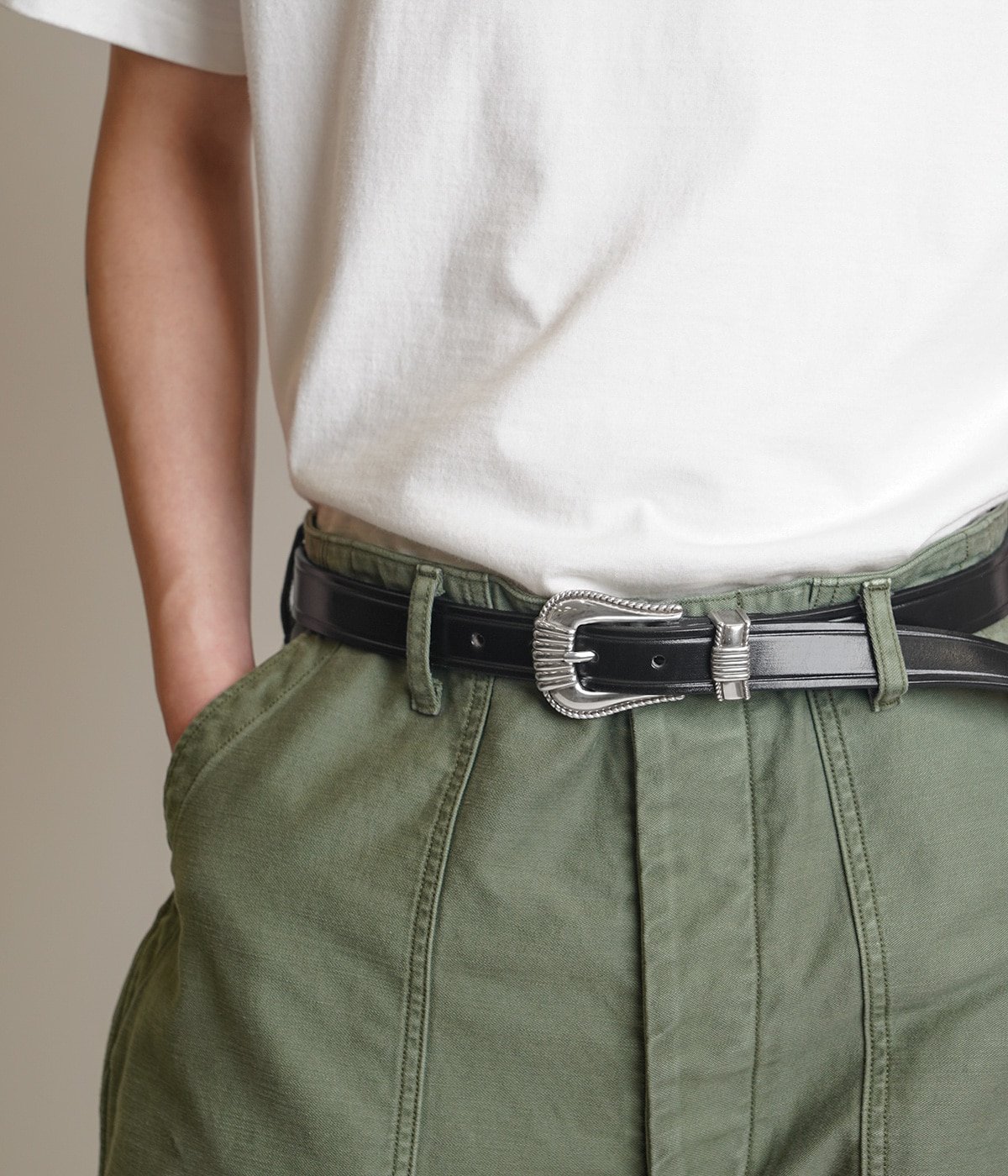 別注 Long 3piese silver buckle | TORY LEATHER(トリーレザー